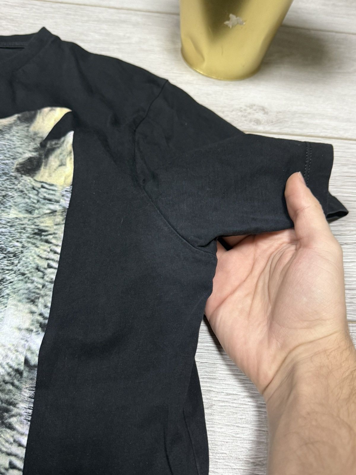 Marcelo Burlon Marcelo Burlon 🐺 rare unusual wolf tee shirt Size US L / EU 52-54 / 3 - 8 Thumbnail