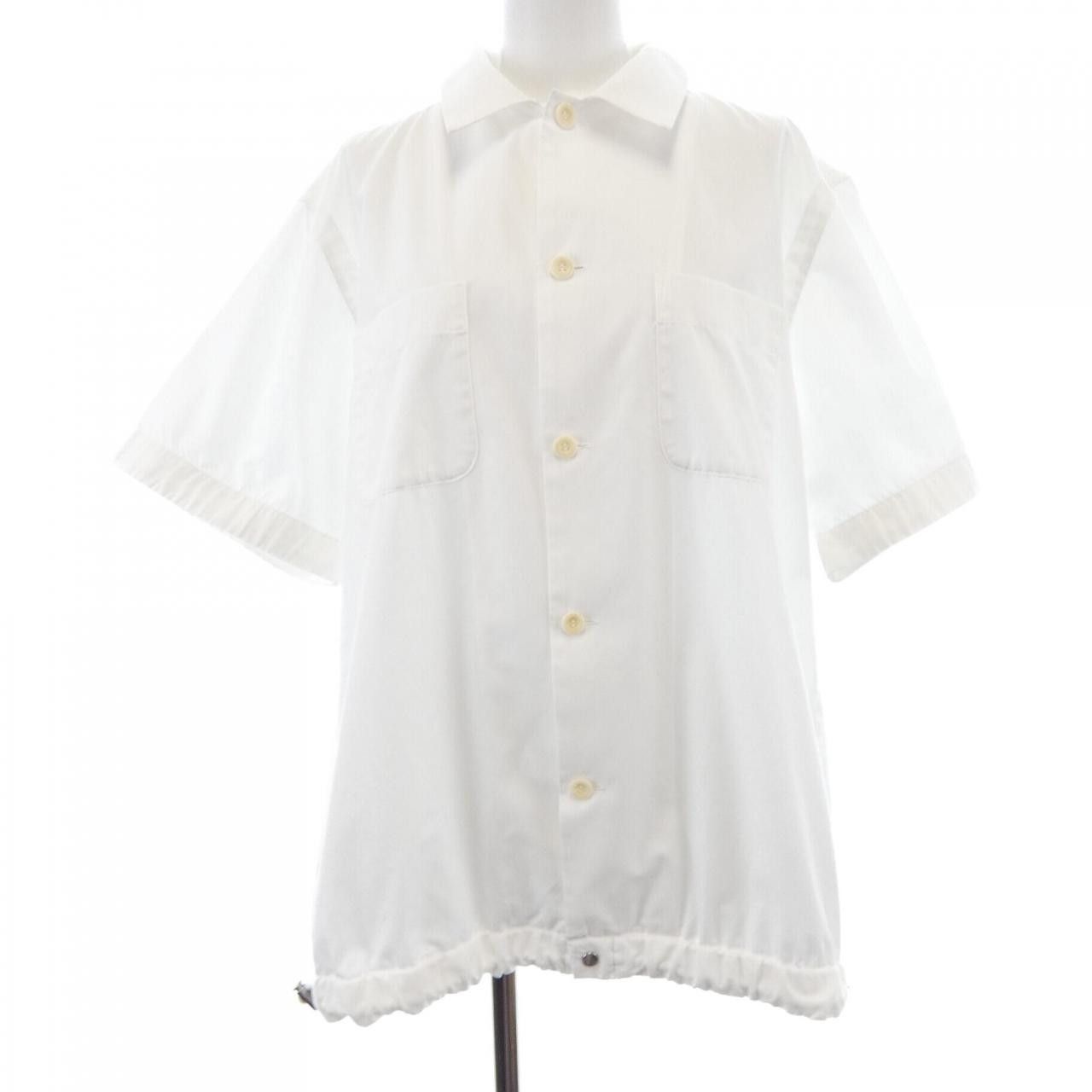 Sacai Sacai Sacai Shirt Textile Dress Shirt 25-03710M DUTY FREE for USA Size ONE SIZE - 1 Thumbnail