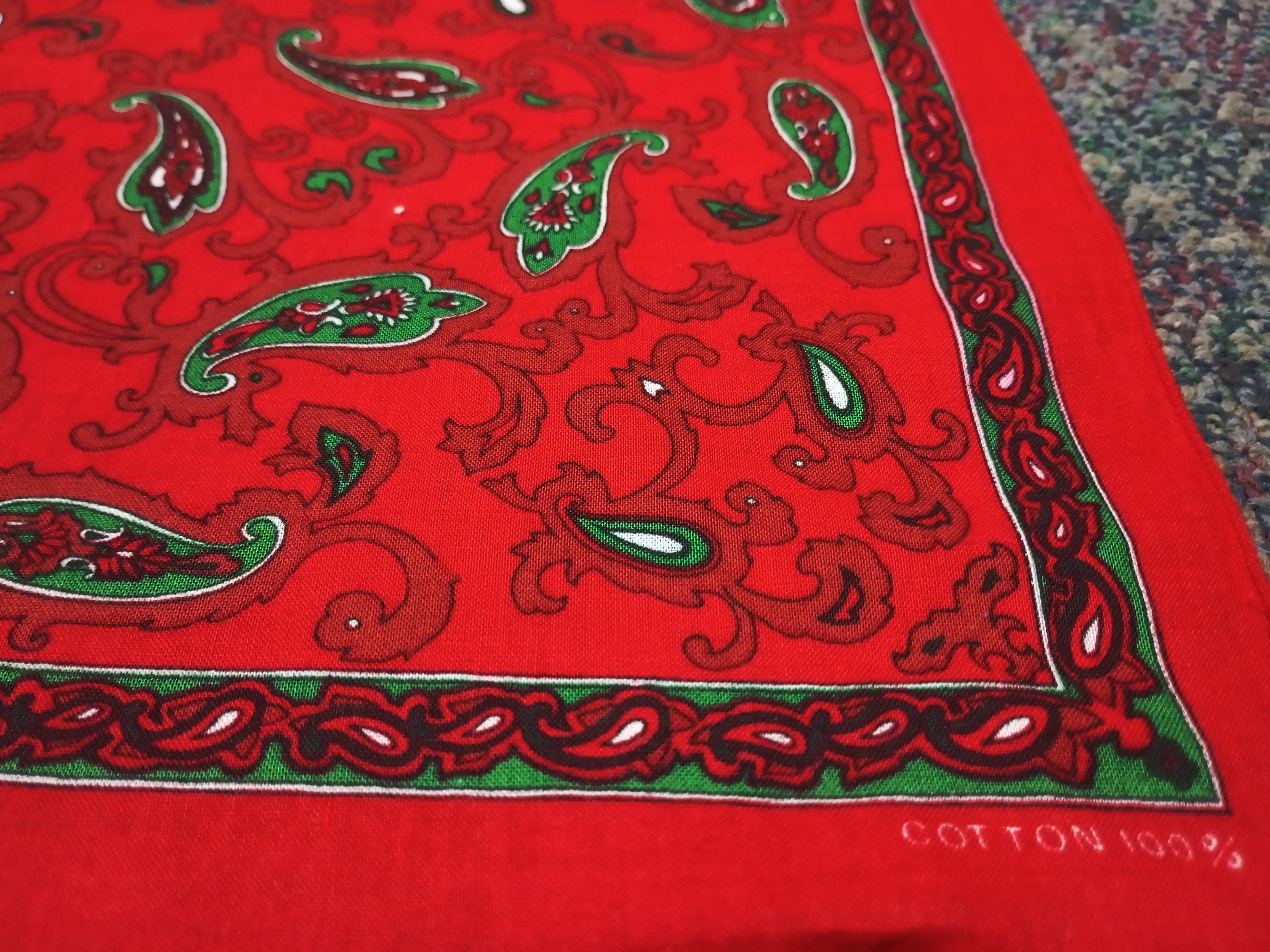 Vintage Vintage Paisley Bandana Scarves Size ONE SIZE - 1 Thumbnail