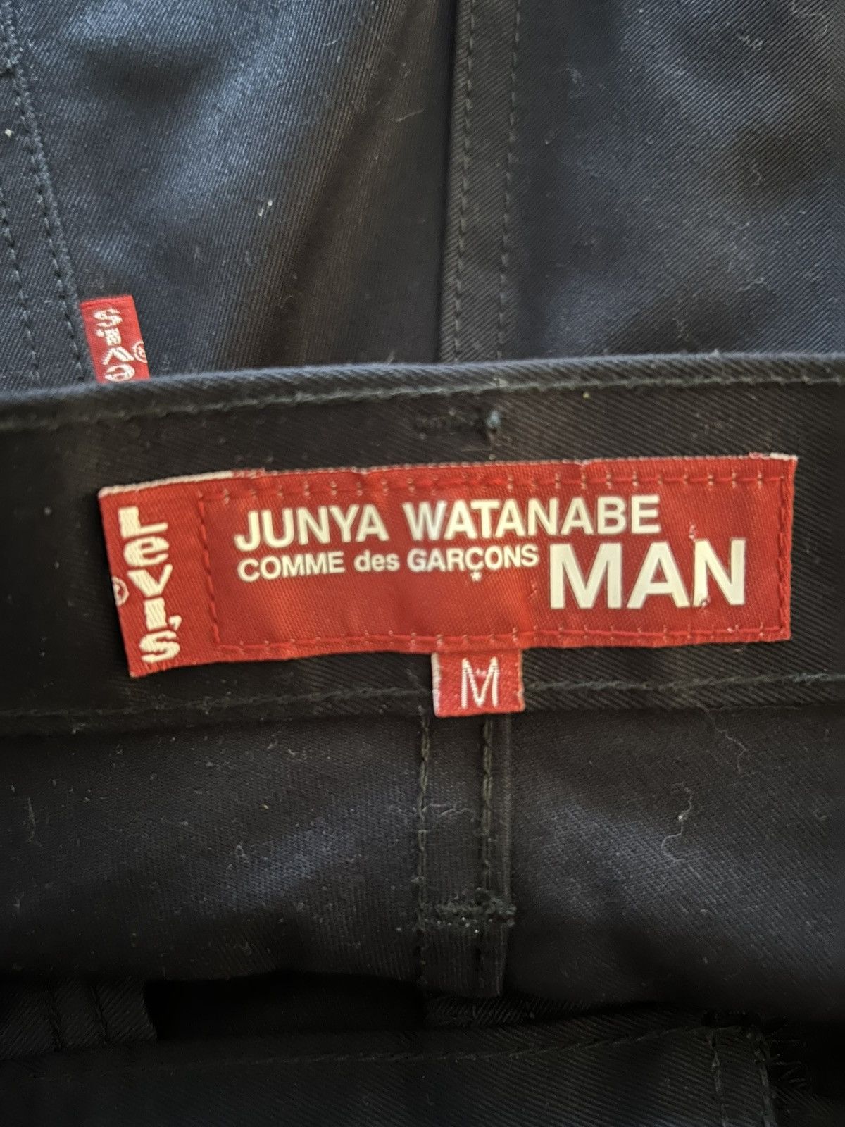 Junya Watanabe × Levi's Junya Watanabe SS02 Poem Bootcut Flare Pants Archive CDG Size US 32 / EU 48 - 3 Thumbnail