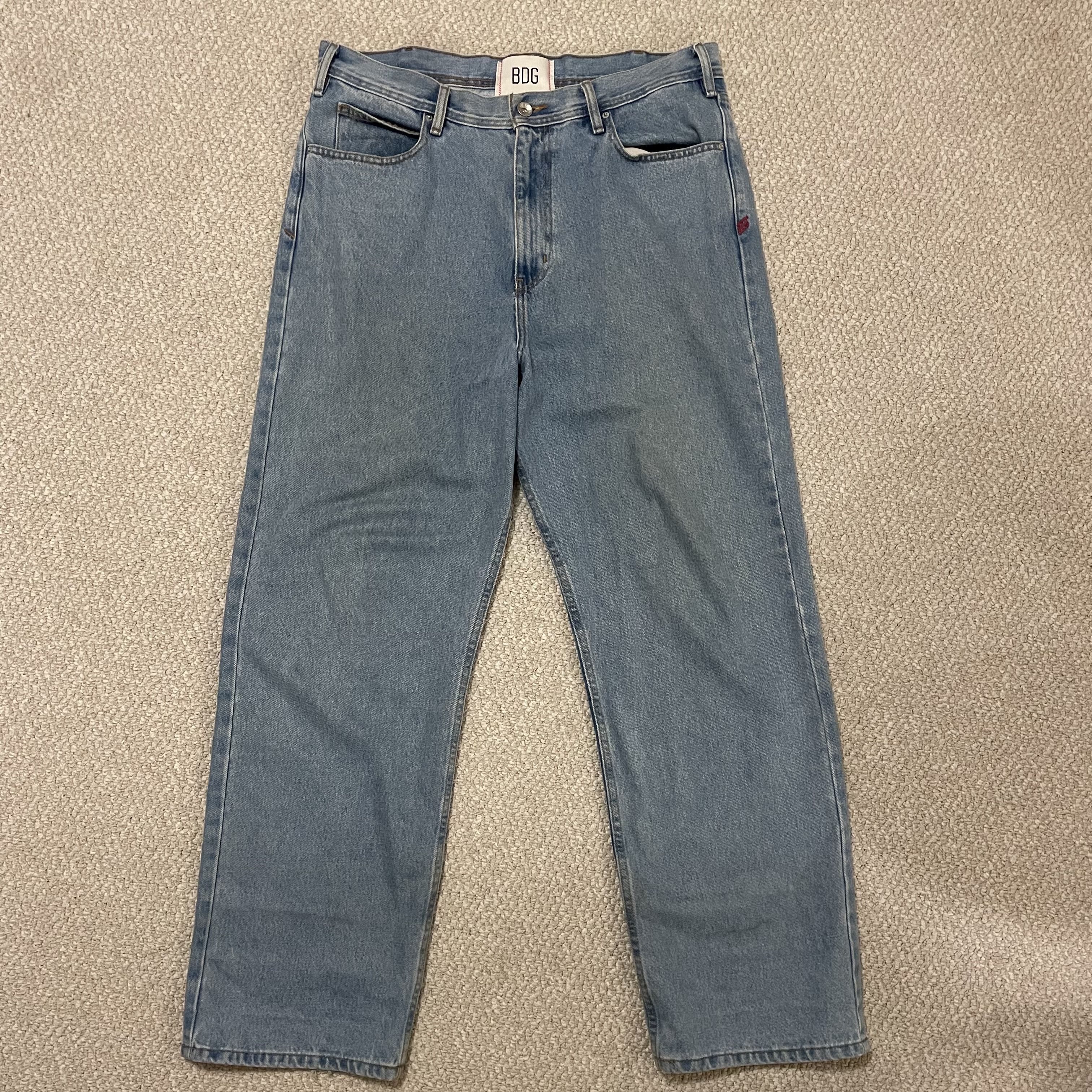 Bdg BDG Mens Blue Baggy Jeans Size US 36 / EU 52 - 1 Thumbnail