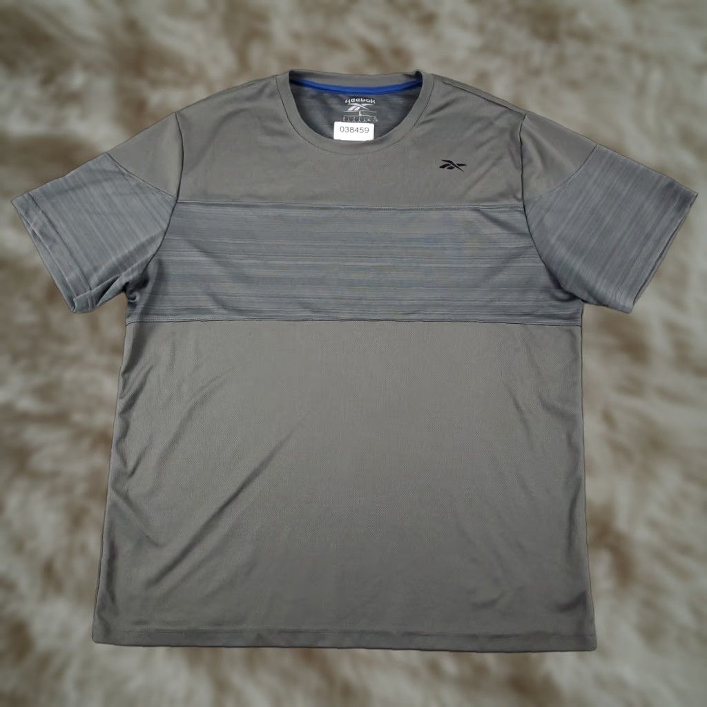 Reebok Reebok T Shirt Mens Size Large Gray Active Gym Work Out Pullover Short Sleeve Size US L / EU 52-54 / 3 - 1 Thumbnail