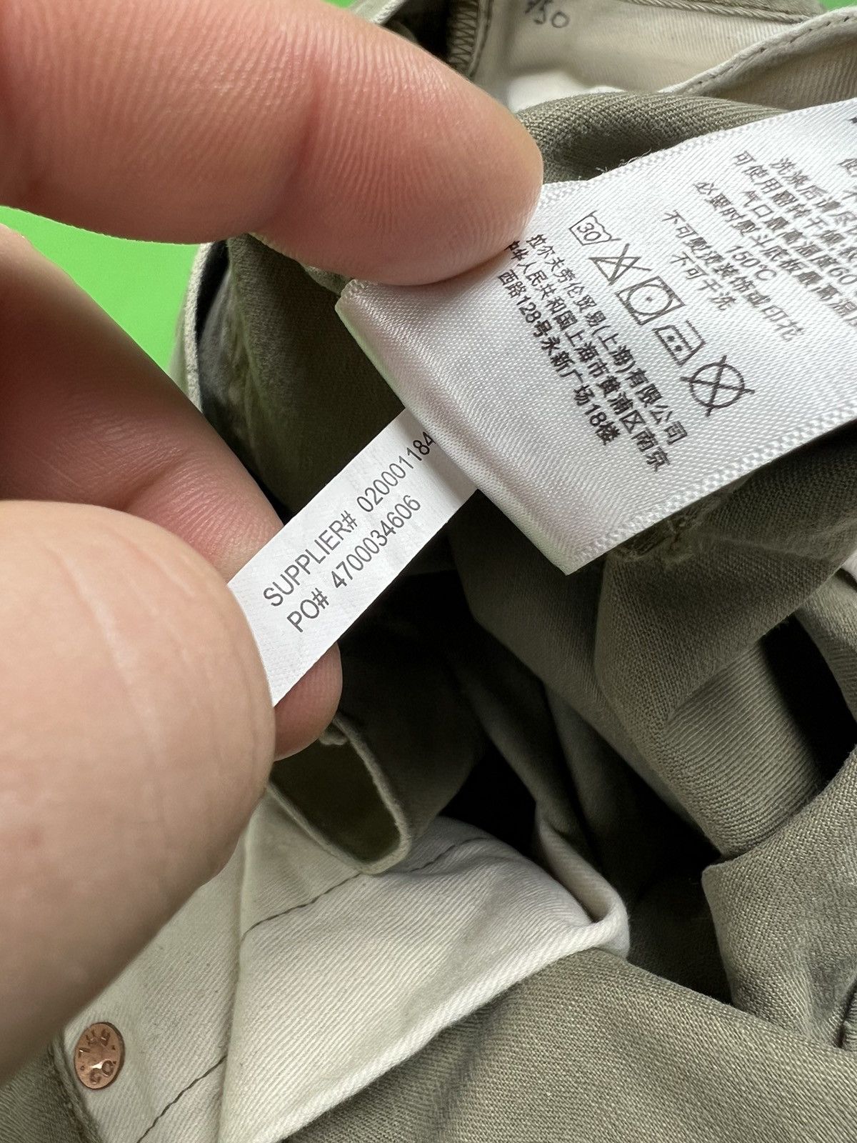 RRL Ralph Lauren RRL / Double RL Cotton Pants Size US 32 / EU 48 - 11 Thumbnail