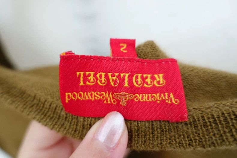 Vivienne Westwood Vivienne Westwood size2 Logo embroidered knit sweater top Size M / US 6-8 / IT 42-44 - 8 Thumbnail
