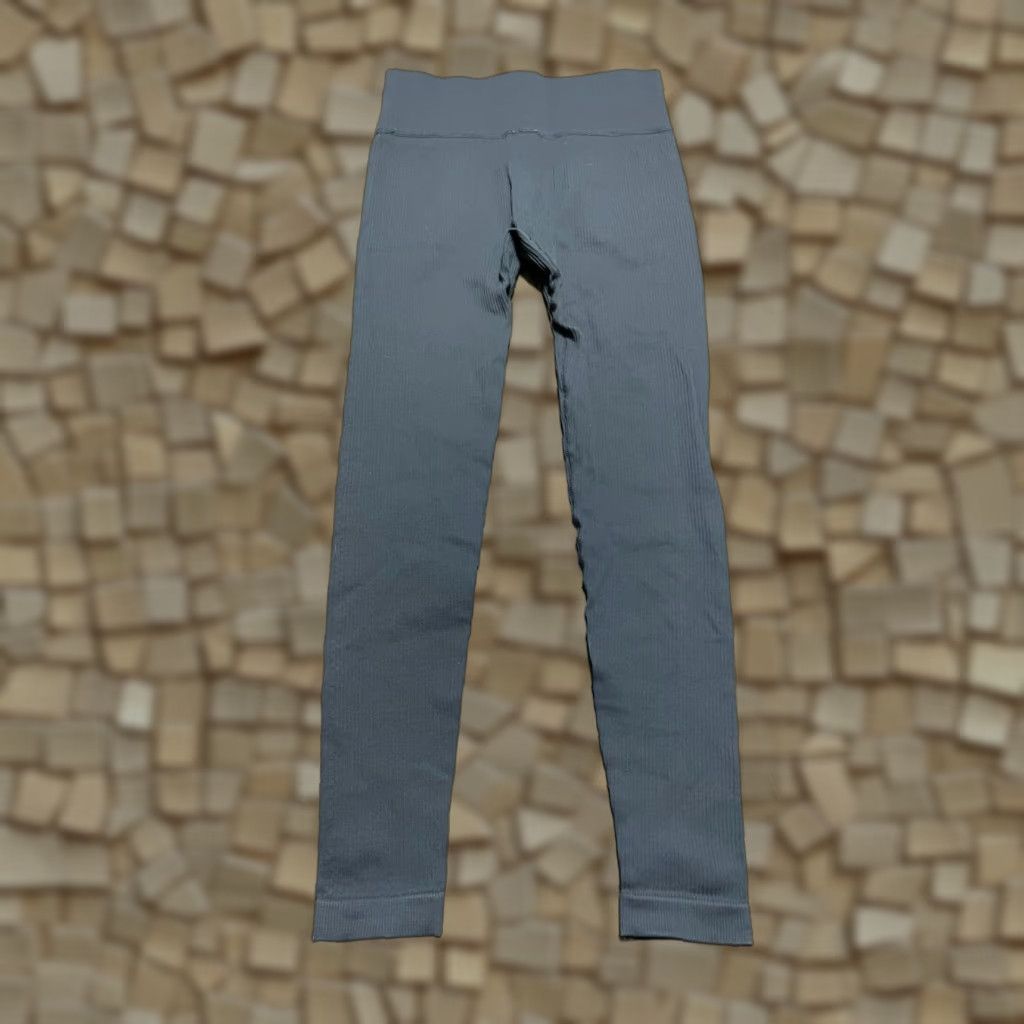 Vintage Pants, Leggings, Women's Small Gray Pull on Size 28" / US 6 / IT 42 - 1 Thumbnail