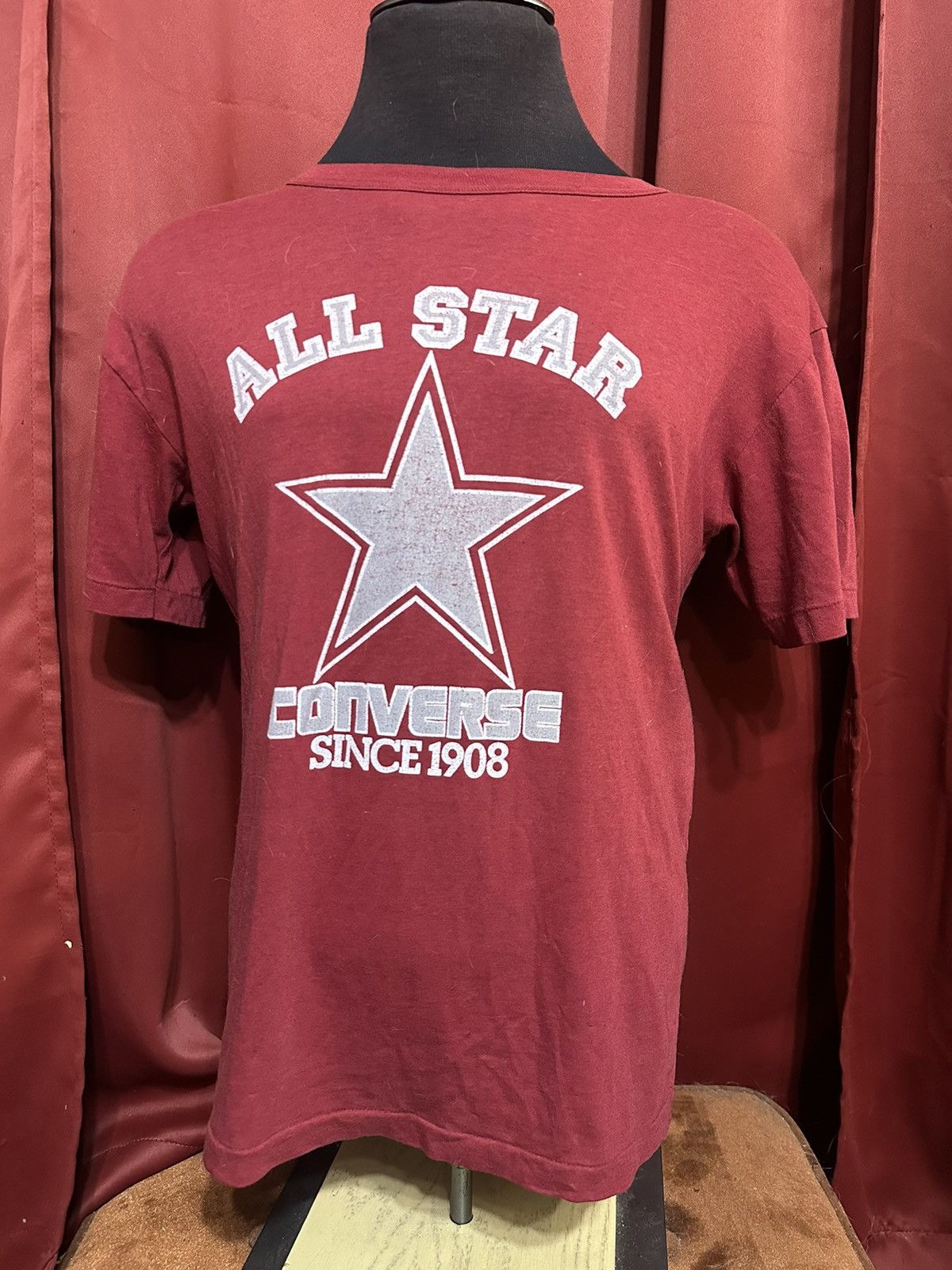 Converse × Vintage Vintage Converse Allstar 80’s Streetwear Sneaker Grail Size US L / EU 52-54 / 3 - 1 Thumbnail
