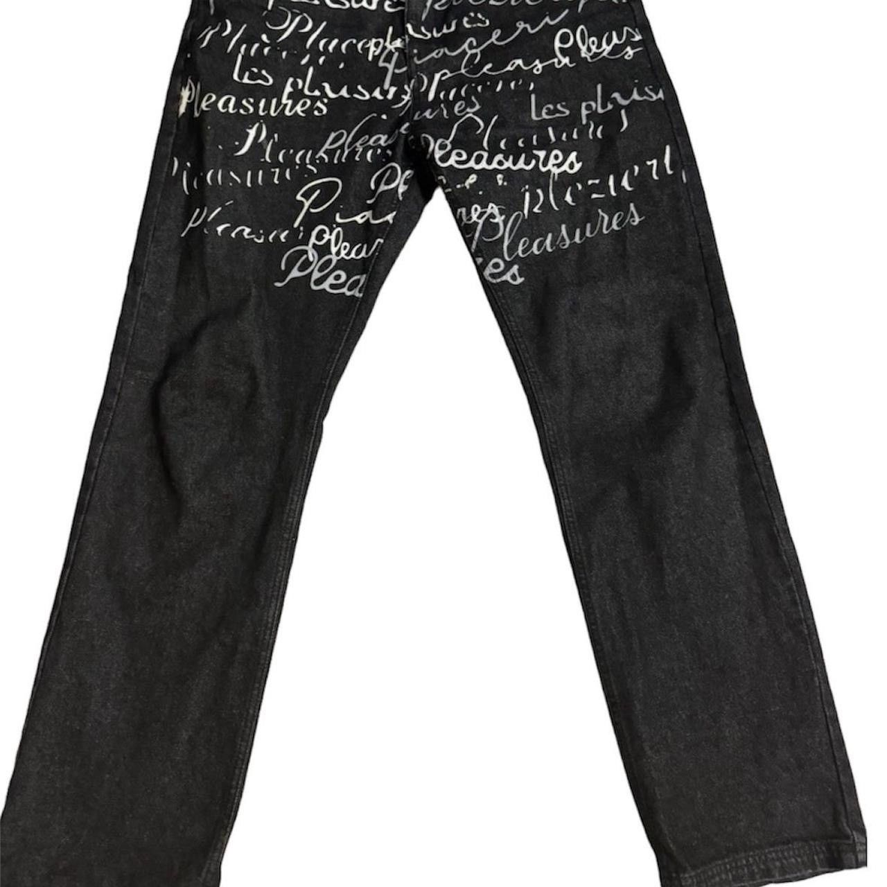 Pleasures Rare Pleasures cursive Denim Jeans Size US 34 / EU 50 - 1 Thumbnail