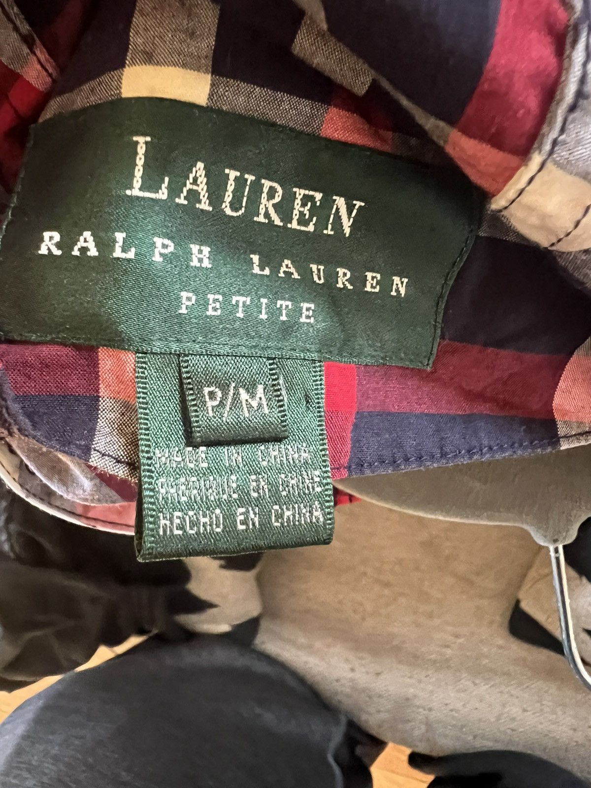Polo Ralph Lauren × Ralph Lauren Ralph Lauren Green Label Plaid Zip-Up Jacket - Women's Size M / US 6-8 / IT 42-44 - 5 Thumbnail