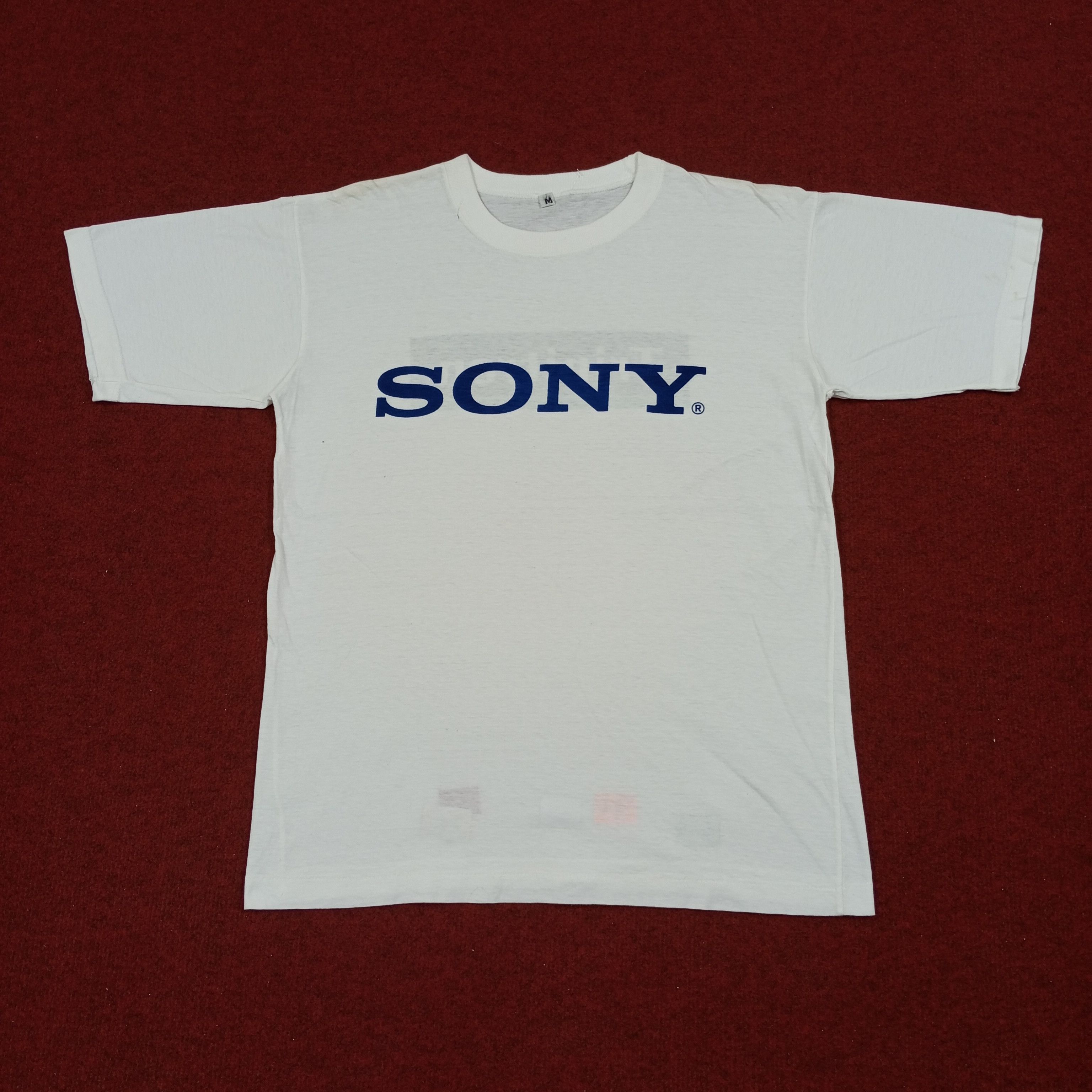 Sony Sony Trinitron Promo Style Tshirt Size US M / EU 48-50 / 2 - 1 Thumbnail