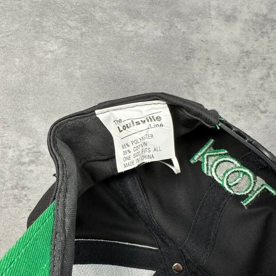 Vintage Vintage Kool Cigarettes Green Black Hat Size ONE SIZE - 3 Thumbnail