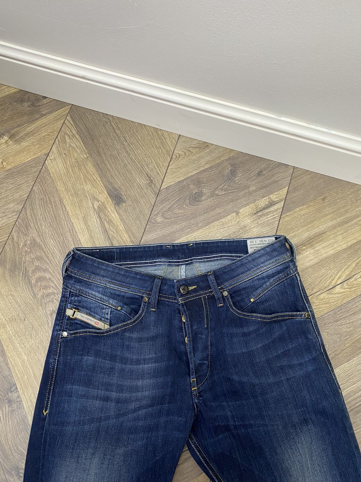 Diesel × Vintage Vintage Diesel Belther Denim Blue Jeans Size US 30 / EU 46 - 6 Thumbnail