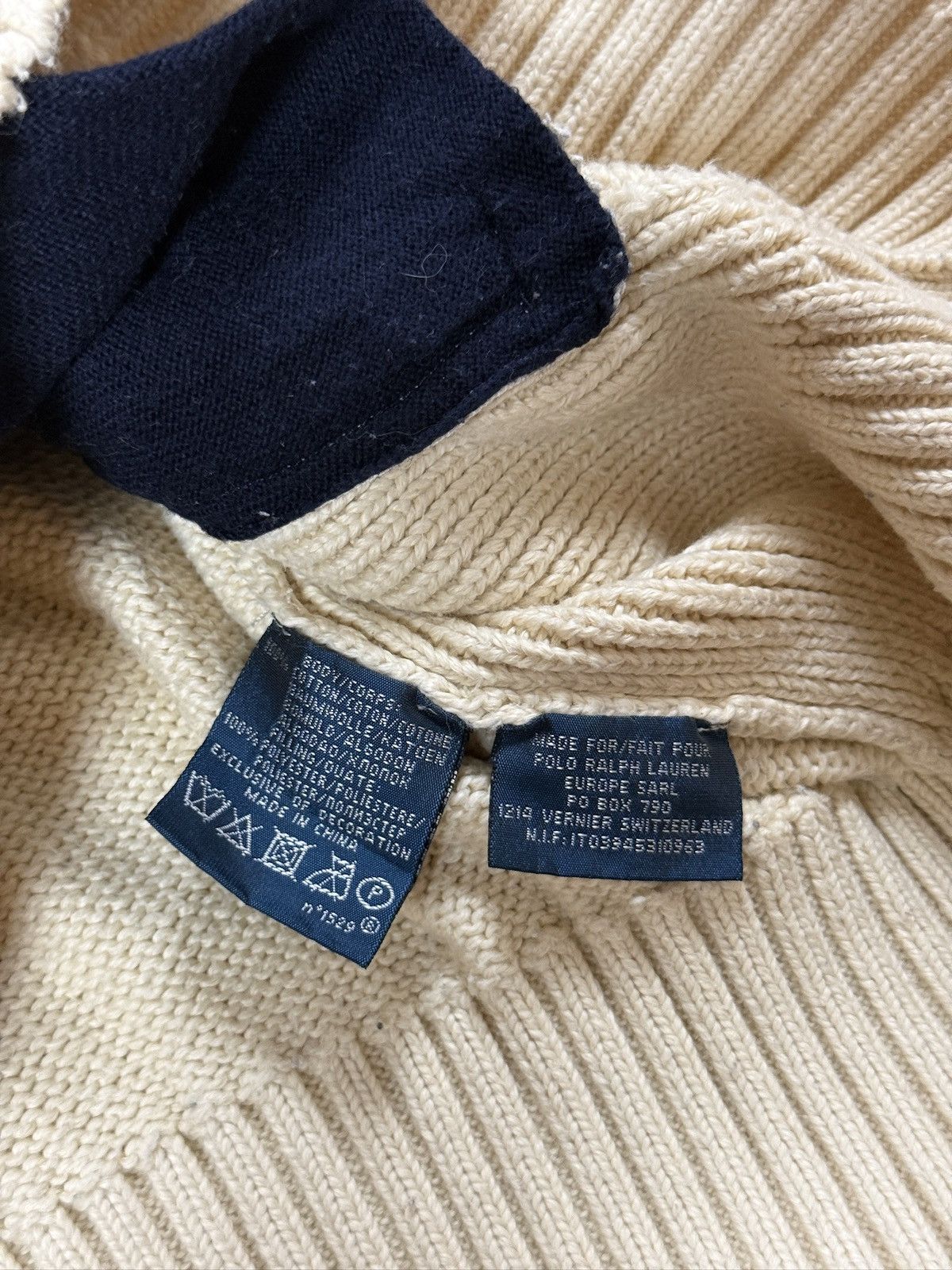 Ralph Lauren Chief Keef Polo Ralph Lauren zip sweater Beige Big Pony Size US L / EU 52-54 / 3 - 5 Thumbnail