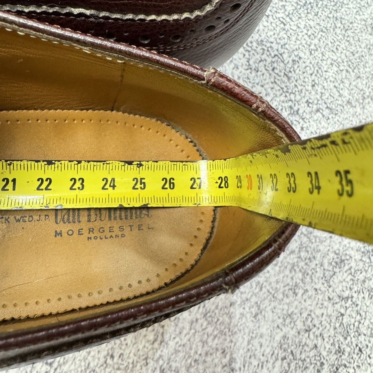 Floris van Bommel Van Bommel Mens Brogues US9 UK8 EU42 27cm Size US 9 / EU 42 - 17 Thumbnail