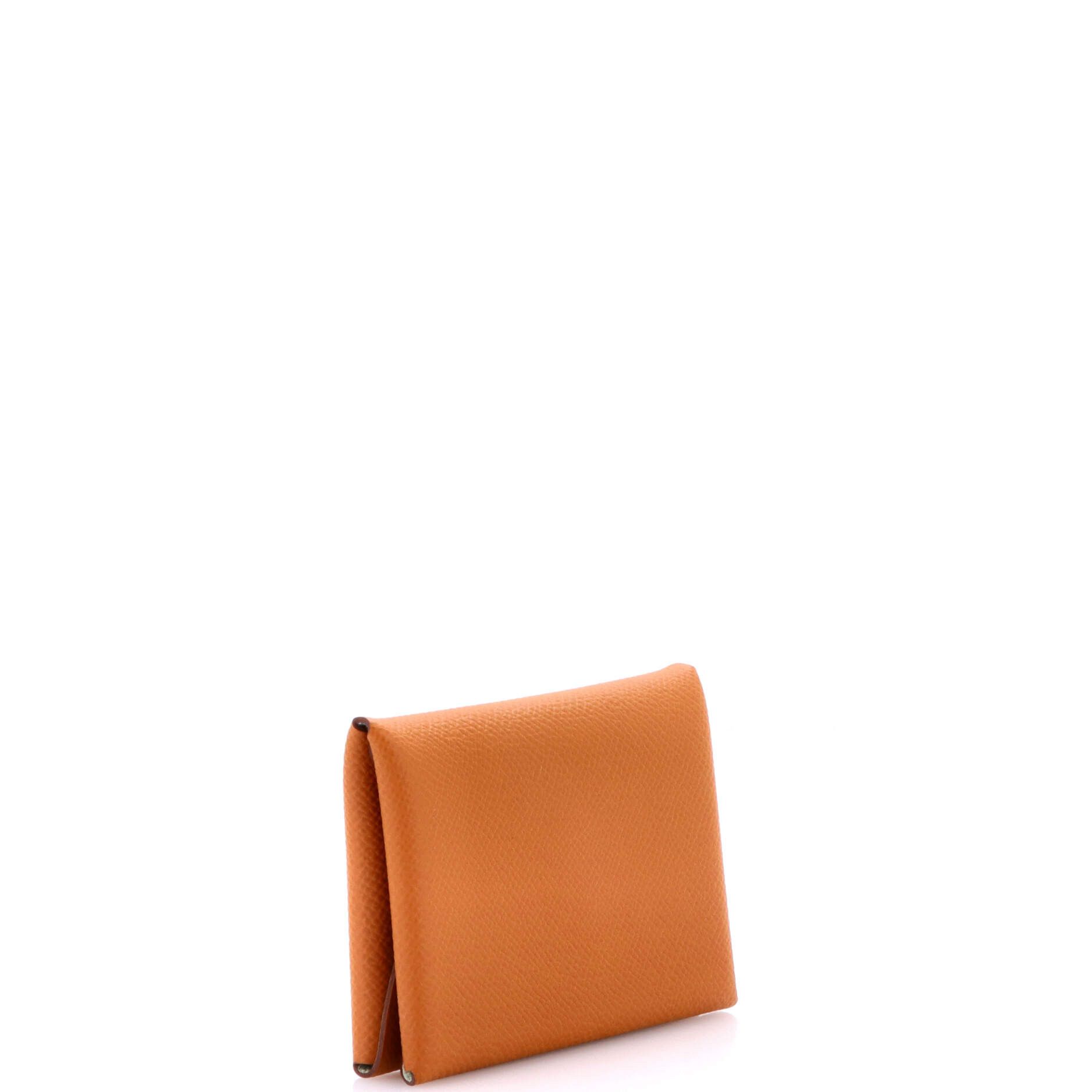Hermes Calvi Duo Card Holder Verso Epsom Size ONE SIZE - 1 Thumbnail