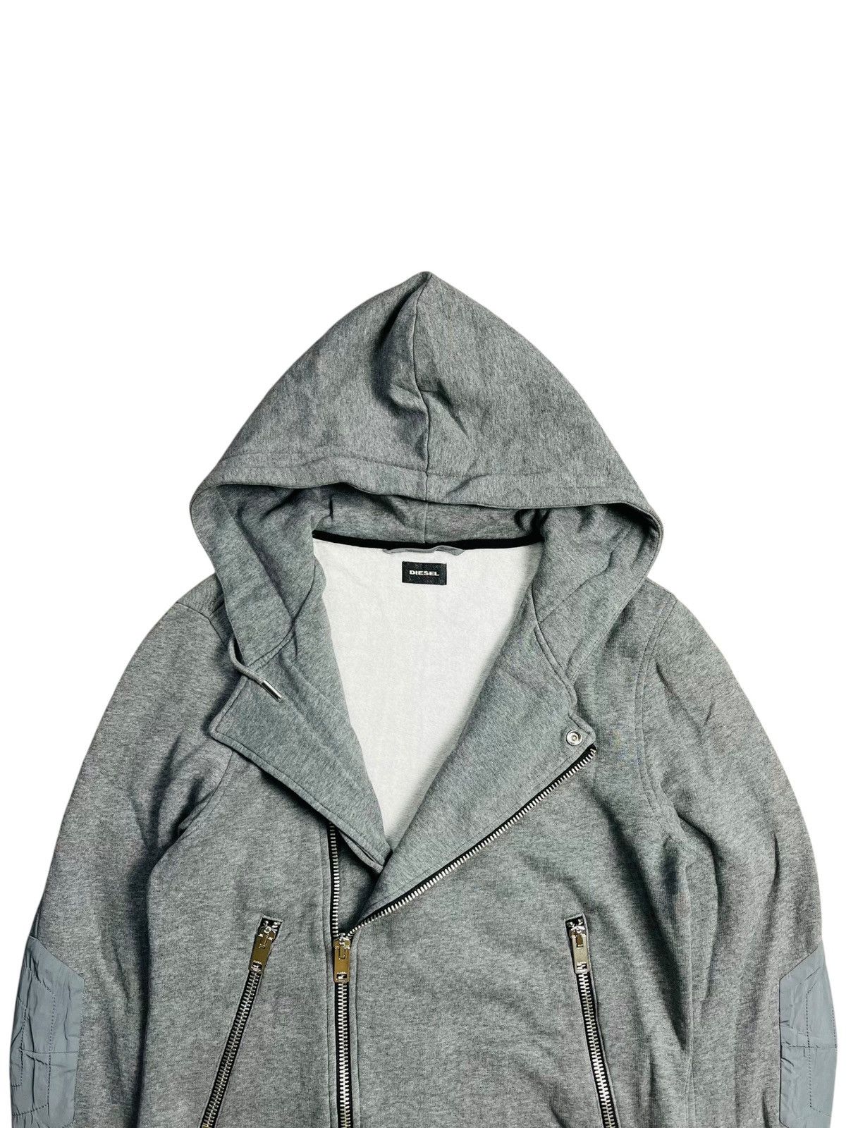 BUFFALO BOBS 2000s Diesel - Biker Zip Hoodie Size US M / EU 48-50 / 2 - 6 Thumbnail