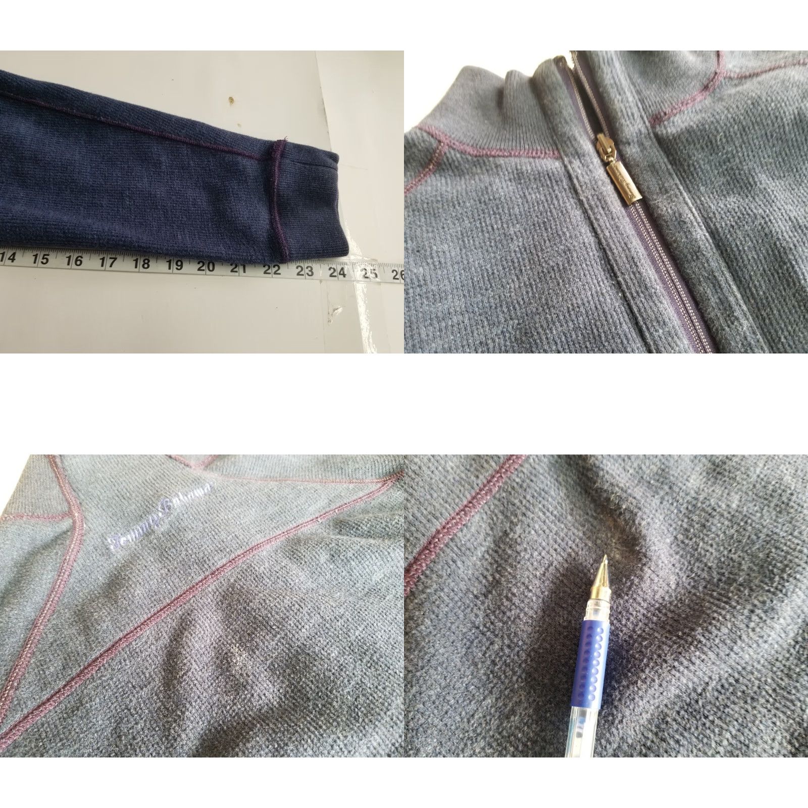 Tommy Bahama Tommy Bahama Sweater Mens 1/4 Zip Long Sleeve Pullover Blue L Size US L / EU 52-54 / 3 - 8 Thumbnail