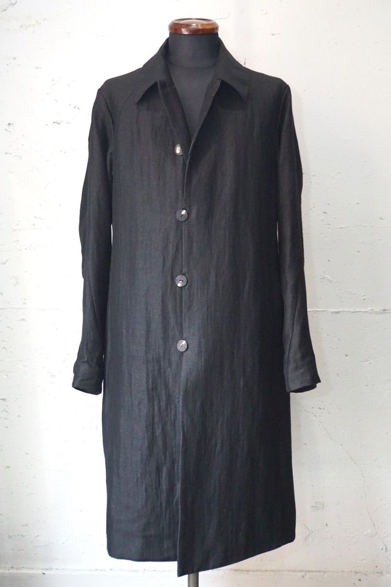 Devoa Virgin Wool/Canapa (Hemp) Soft Gabardine Coat Size US M / EU 48-50 / 2 - 8 Thumbnail