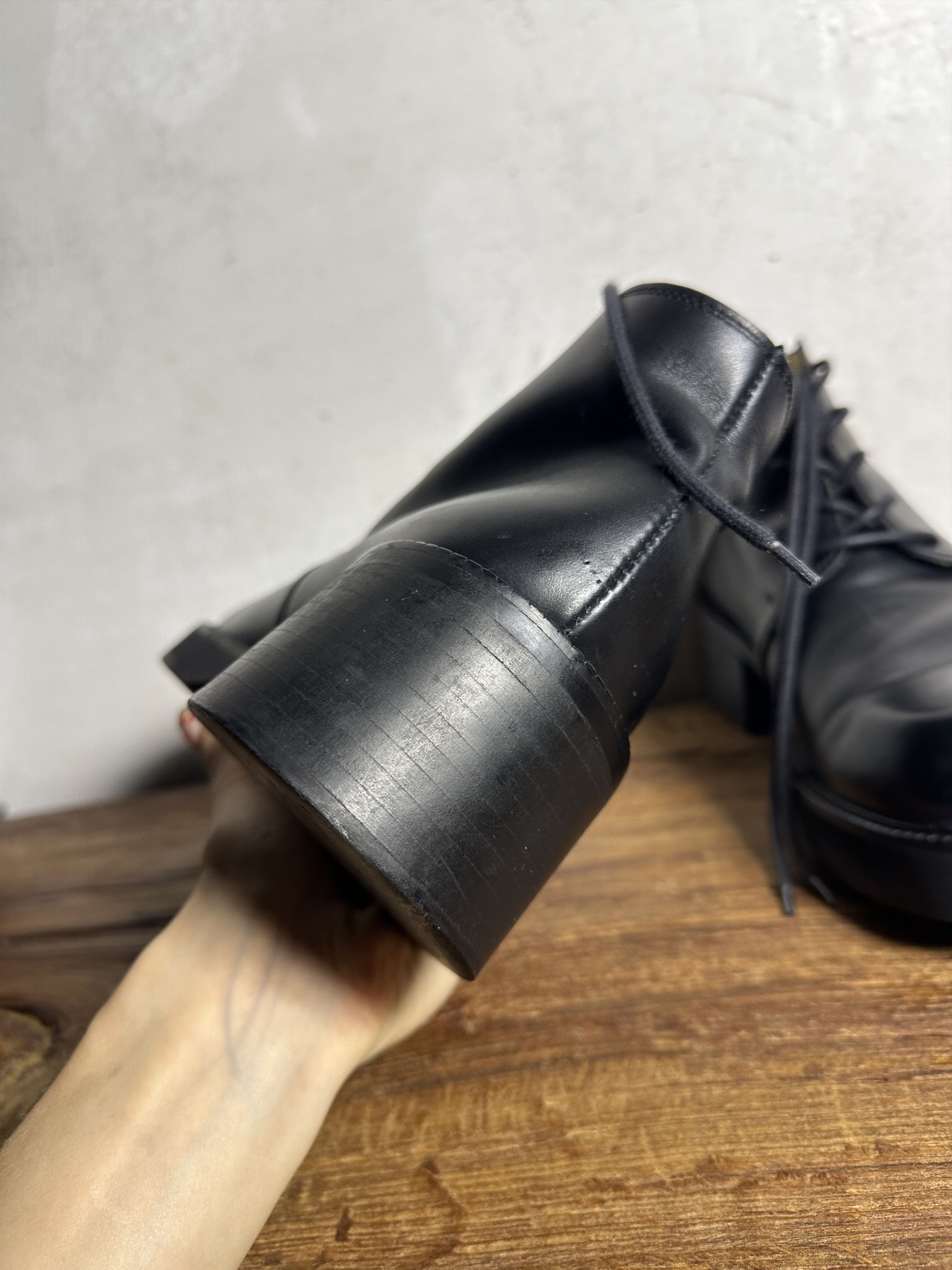Handmade Custom Ordered High Heel Mens Boots Size US 12 / EU 45 - 10 Thumbnail