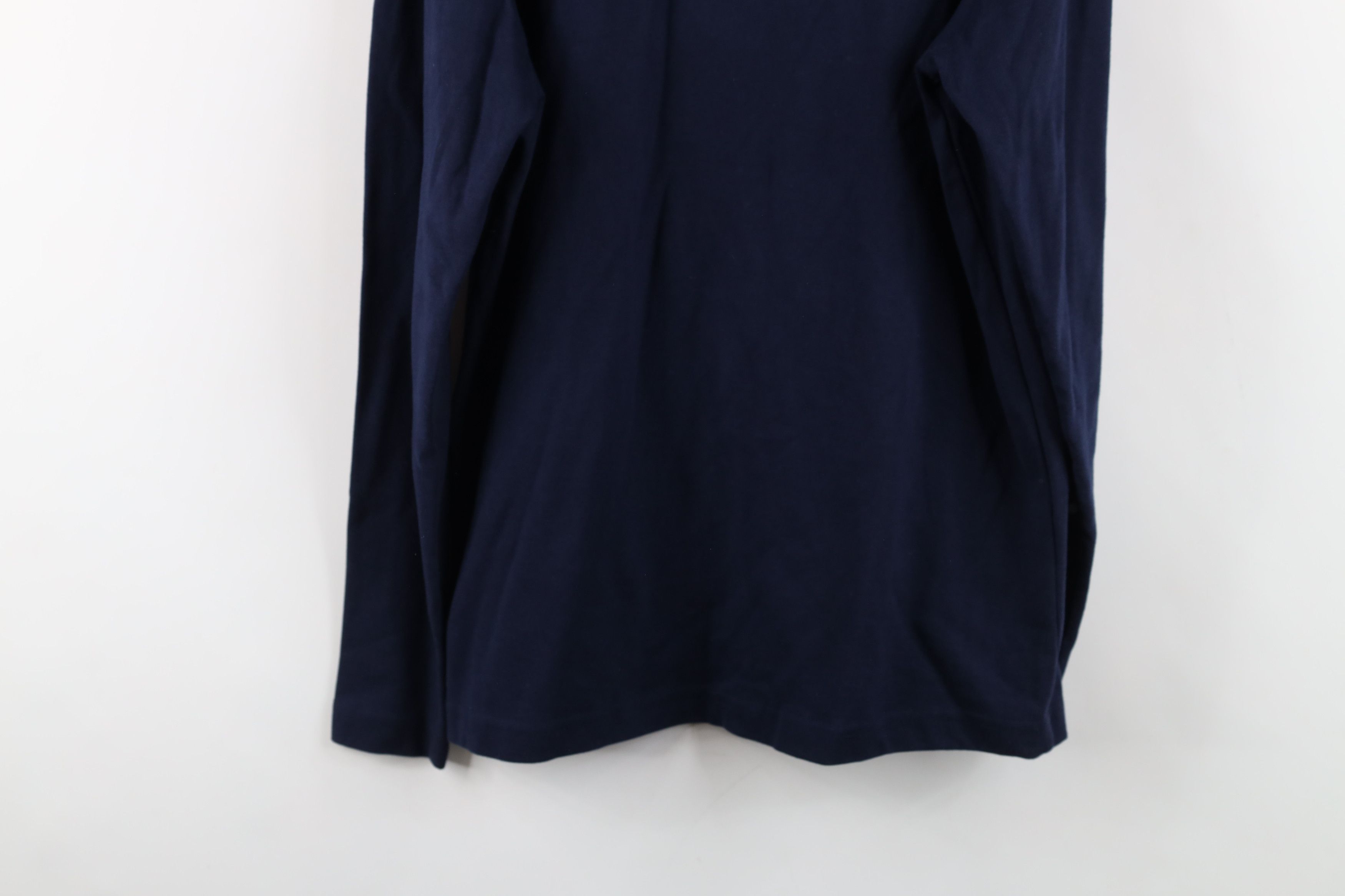 Vintage Vintage 90s University of Michigan Mock Neck T-Shirt USA Size US M / EU 48-50 / 2 - 13 Thumbnail