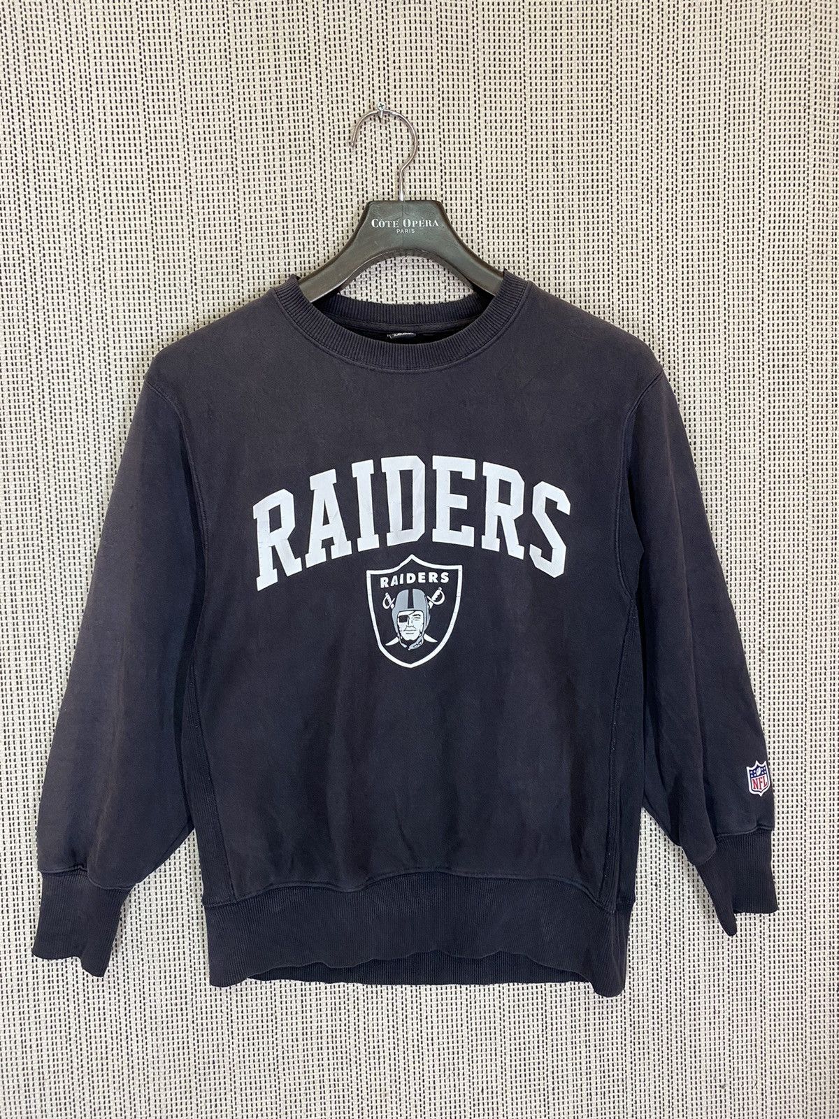 Japanese Brand × NFL 🔥oakland Raiders crewneck sweatshirt pullover sun faded Size US S / EU 44-46 / 1 - 1 Thumbnail