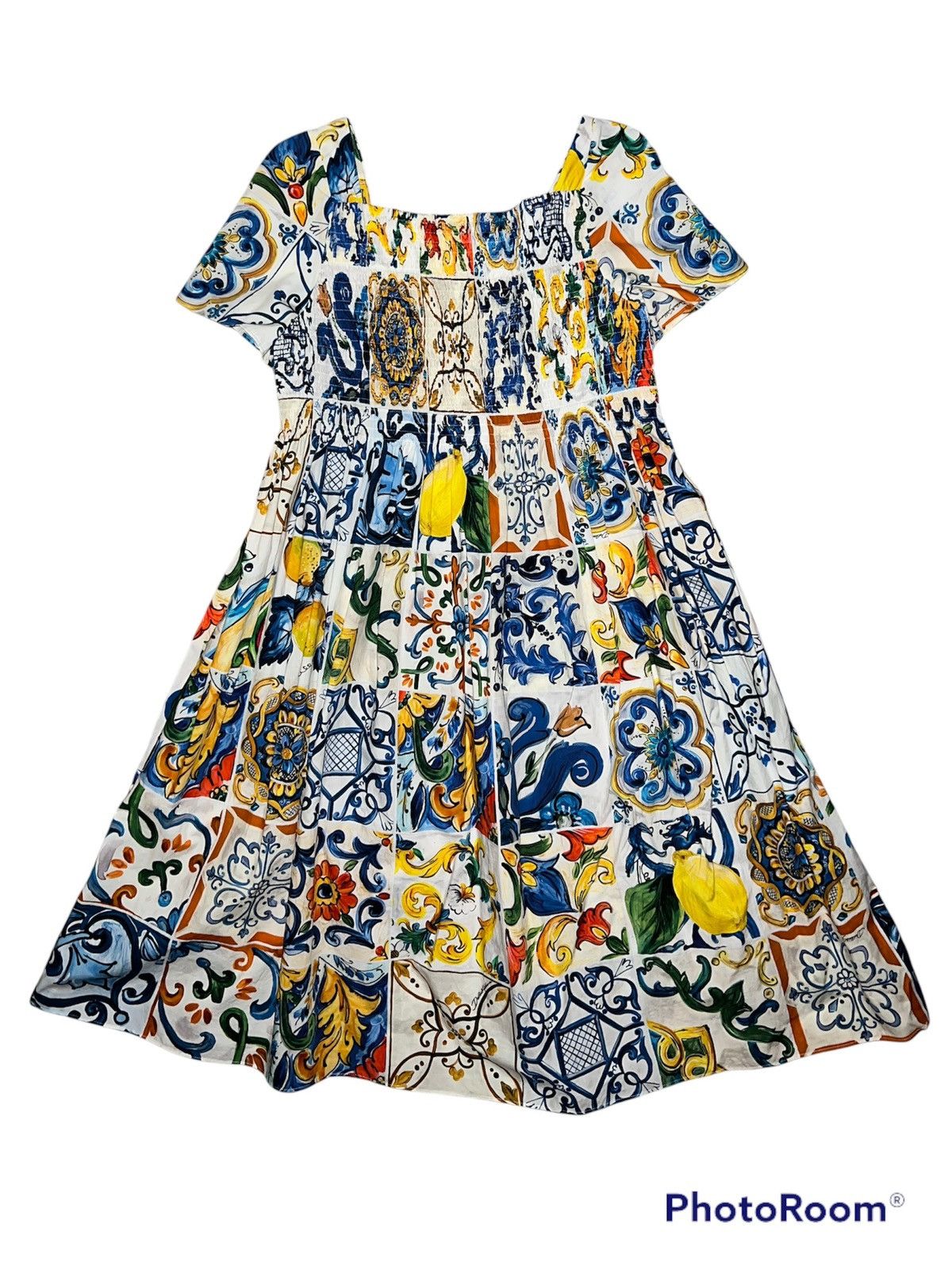 Dolce & Gabbana Dolce&Gabbana I Love Maiolica Dress🌸💖 Size S / US 4 / IT 40 - 2 Thumbnail