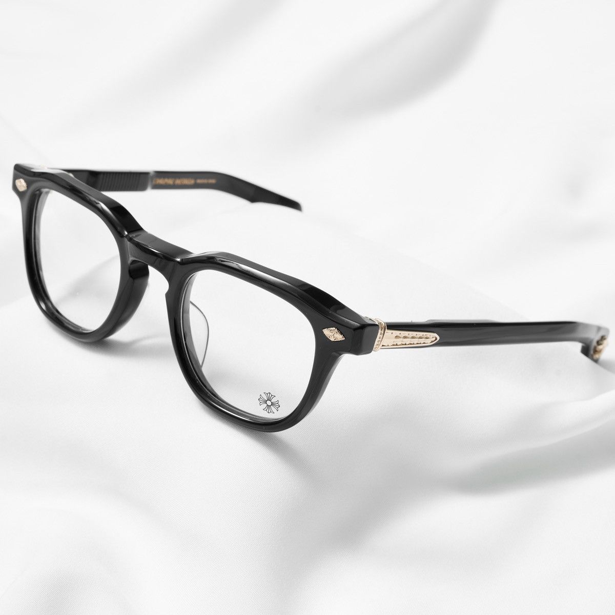 Chrome Hearts CHROME HEARTS CHIRP CHIRP BLACK - 18KGP GLASSES Size ONE SIZE - 2 Thumbnail