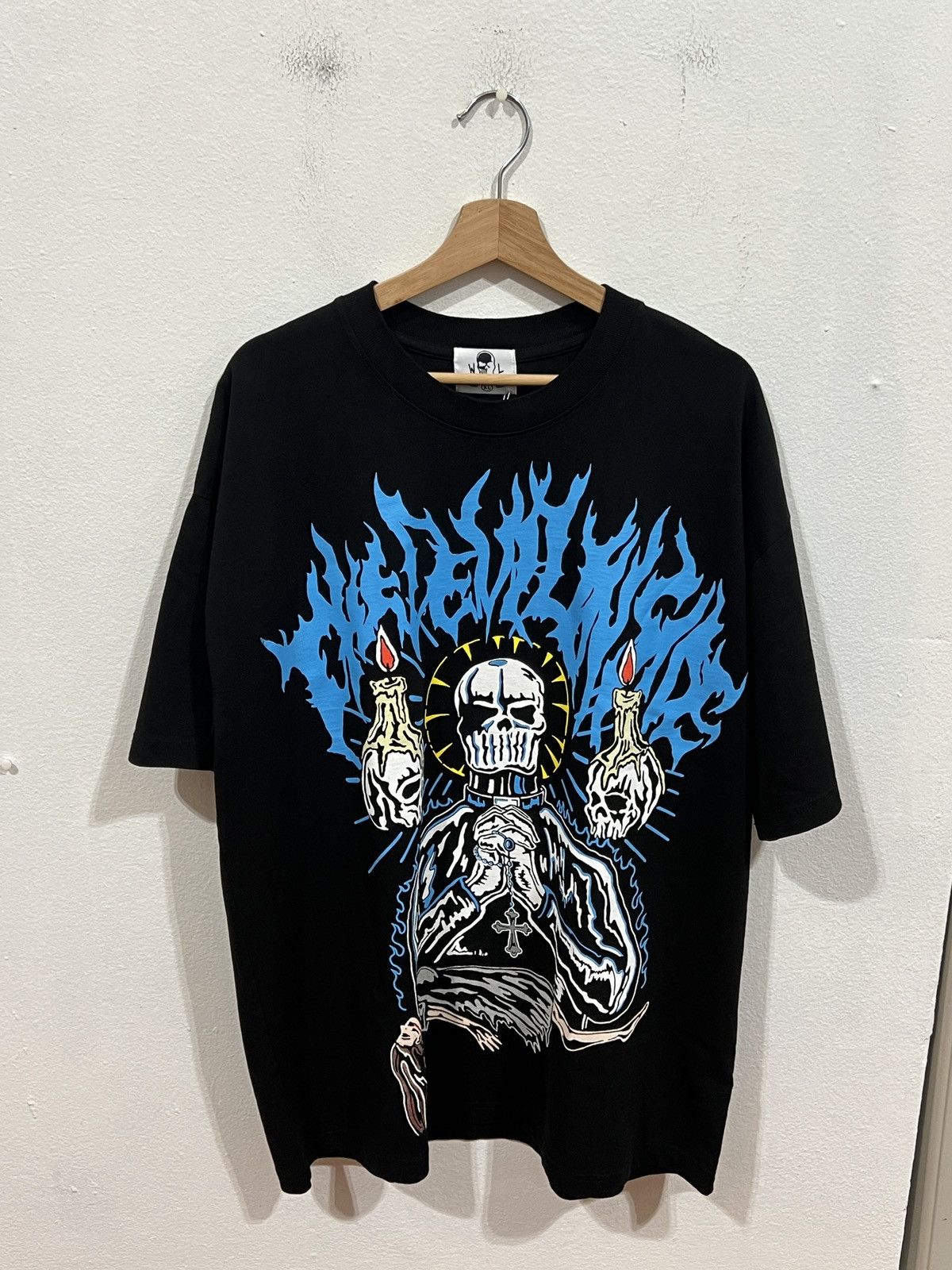 Warren Lotas Warren Lotas Candles Black Tee Size US XL / EU 56 / 4 - 1 Thumbnail
