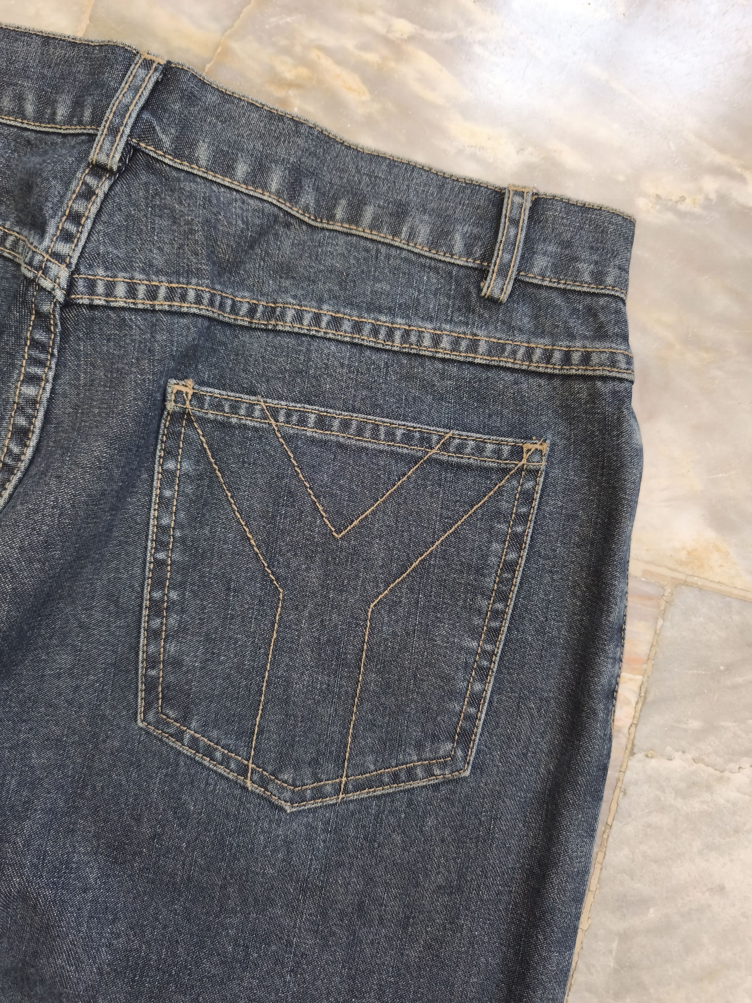 Yves Saint Laurent Vintage YSL Denim Jeans Size US 32 / EU 48 - 10 Thumbnail