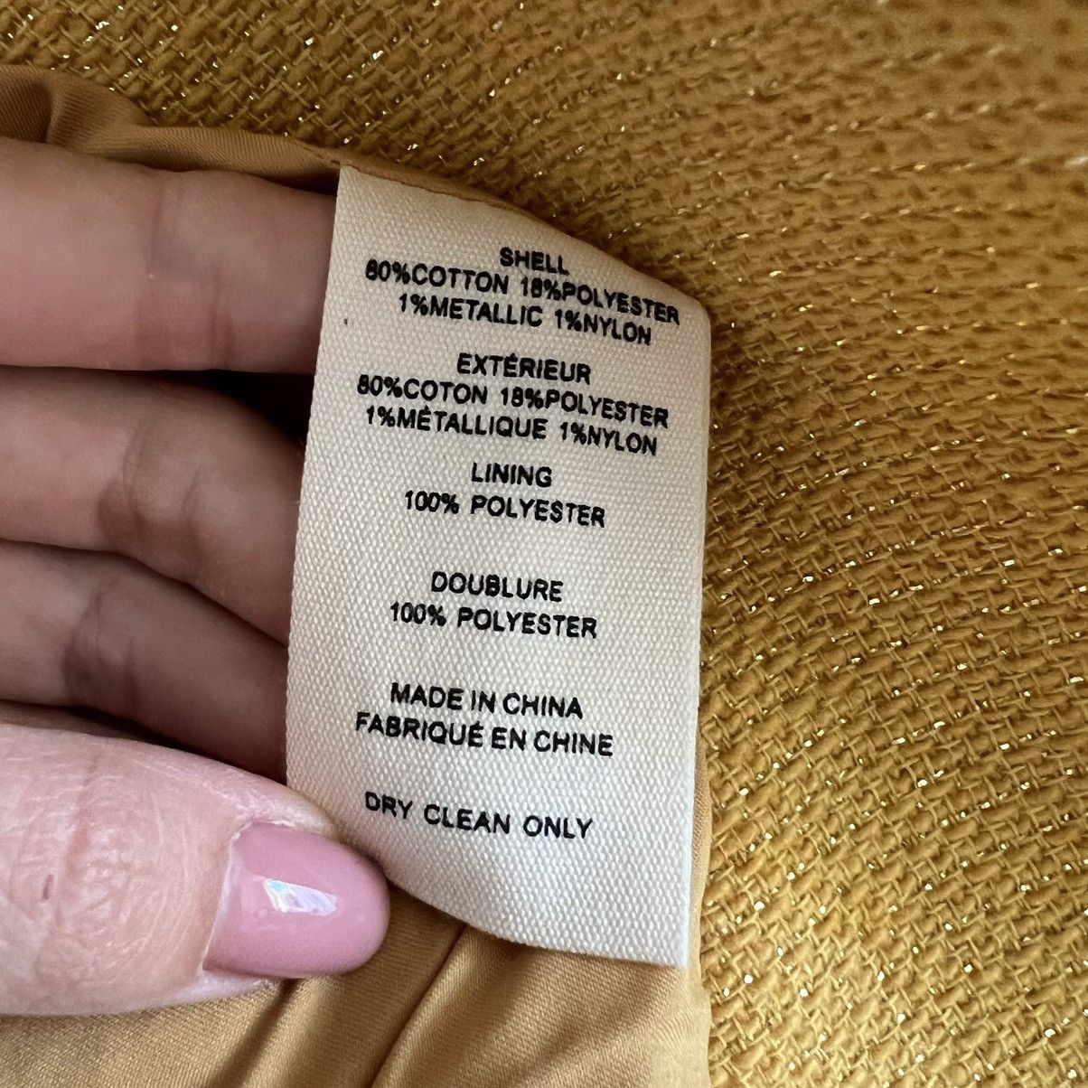 L'AGENCE L'agence Brooke Crop Blazer (citrine gold) size 8 Size M / US 6-8 / IT 42-44 - 5 Thumbnail