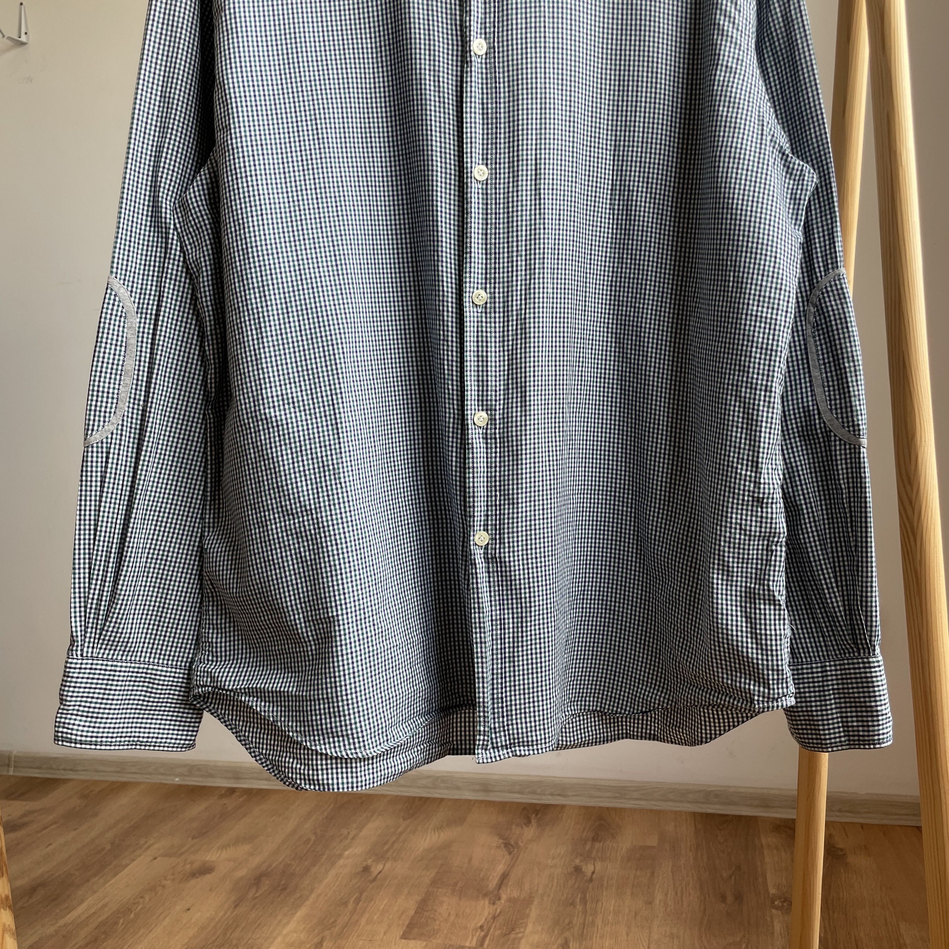 Altea Altea Gingham Check Shirt Size 44 Size US XL / EU 56 / 4 - 4 Thumbnail
