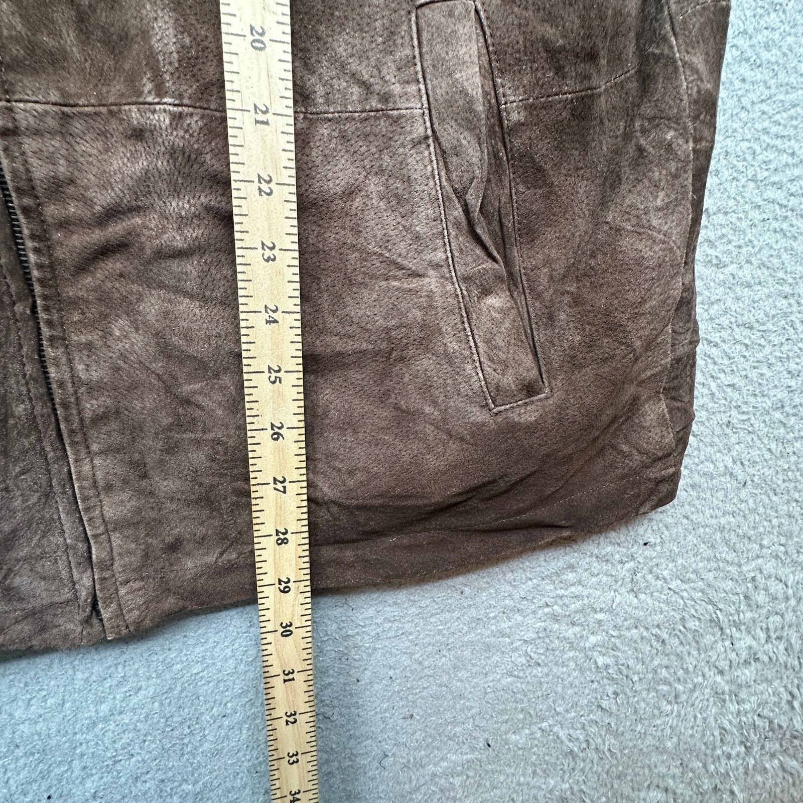 Other VTG Boston Harbour Brown Suede Leather Jacket Small Bomber Size US S / EU 44-46 / 1 - 4 Thumbnail