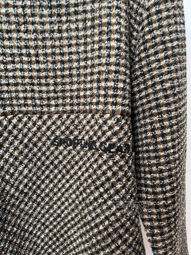 Issey Miyake Issey Miyake Houndstooth Fleece Drawstring Stand Collar Ja Size US M / EU 48-50 / 2 - 4 Thumbnail