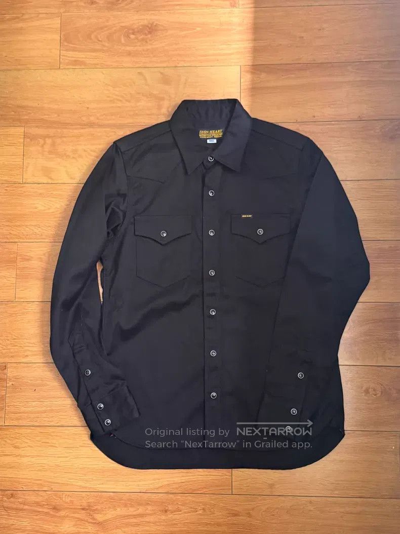 Iron Heart Iron Heart Black western shirt Size US S / EU 44-46 / 1 - 1 Thumbnail