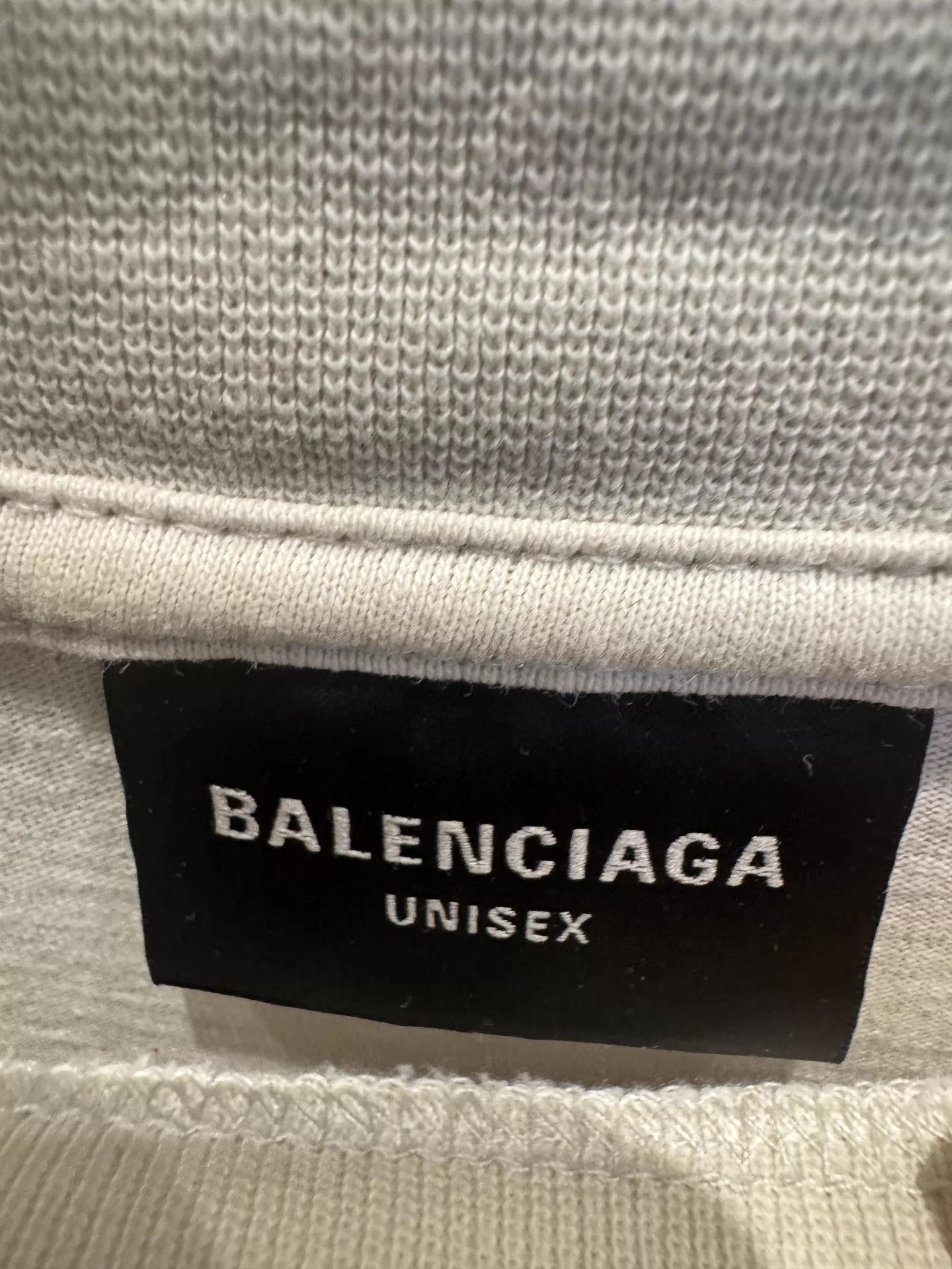 Balenciaga Balenciaga 25FW Distressed Blue Logo Tshirt XS Oversized Size US XS / EU 42 / 0 - 2 Thumbnail