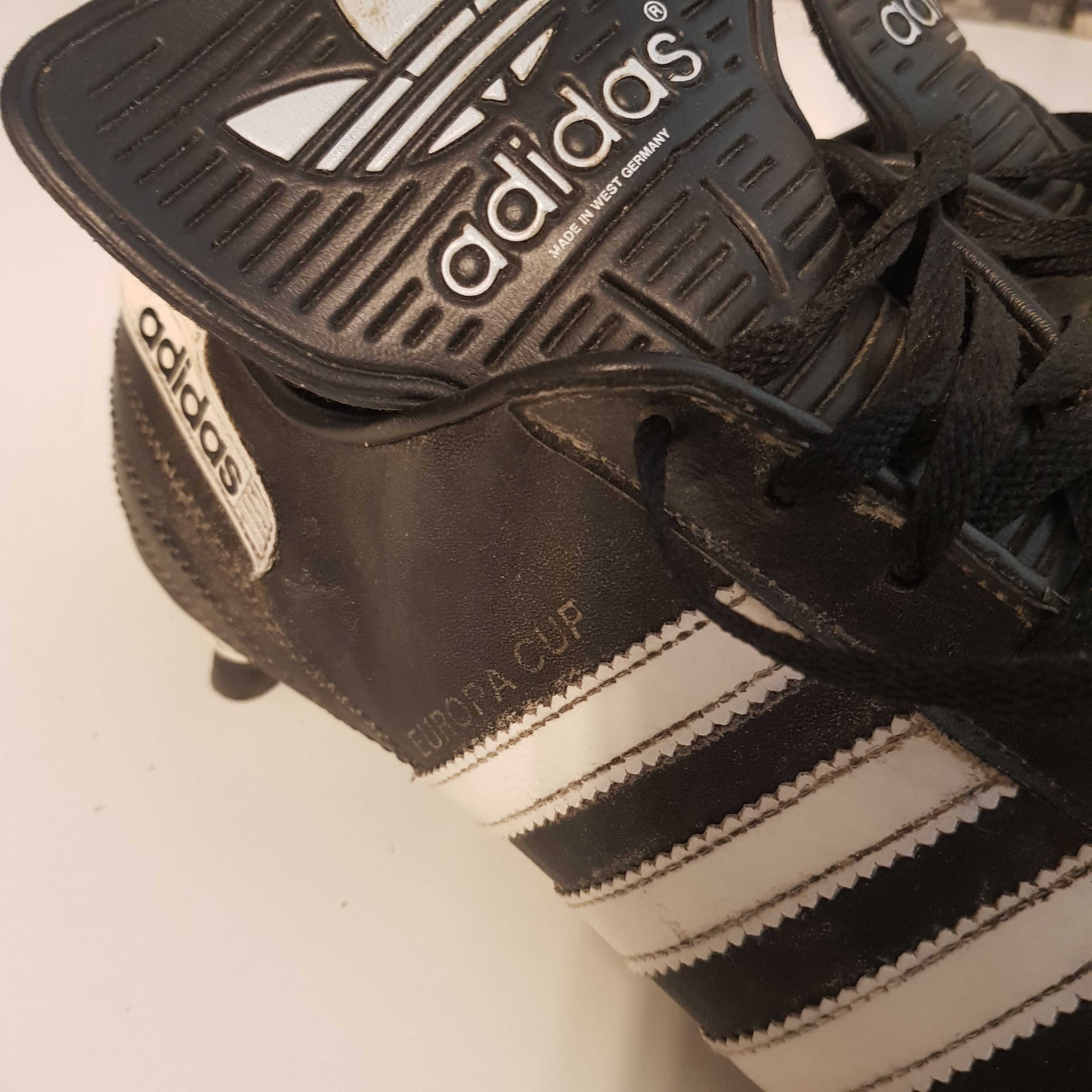 Adidas Adidas Europa Cup 80 Vintage West Germany SG Boots US 8 Arch Size US 8 / EU 41 - 4 Thumbnail