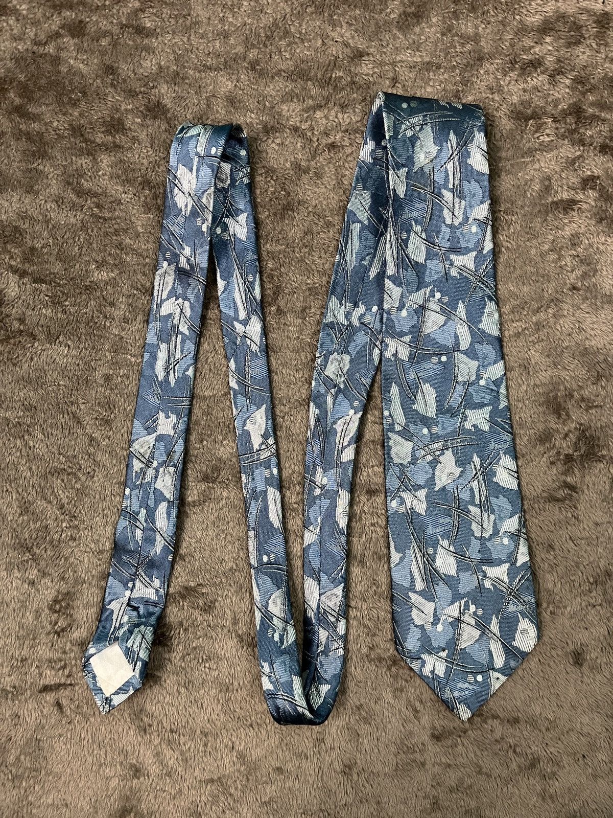 Issey Miyake × Vintage Issey Miyake IM Studio Silk Necktie Size ONE SIZE - 2 Thumbnail