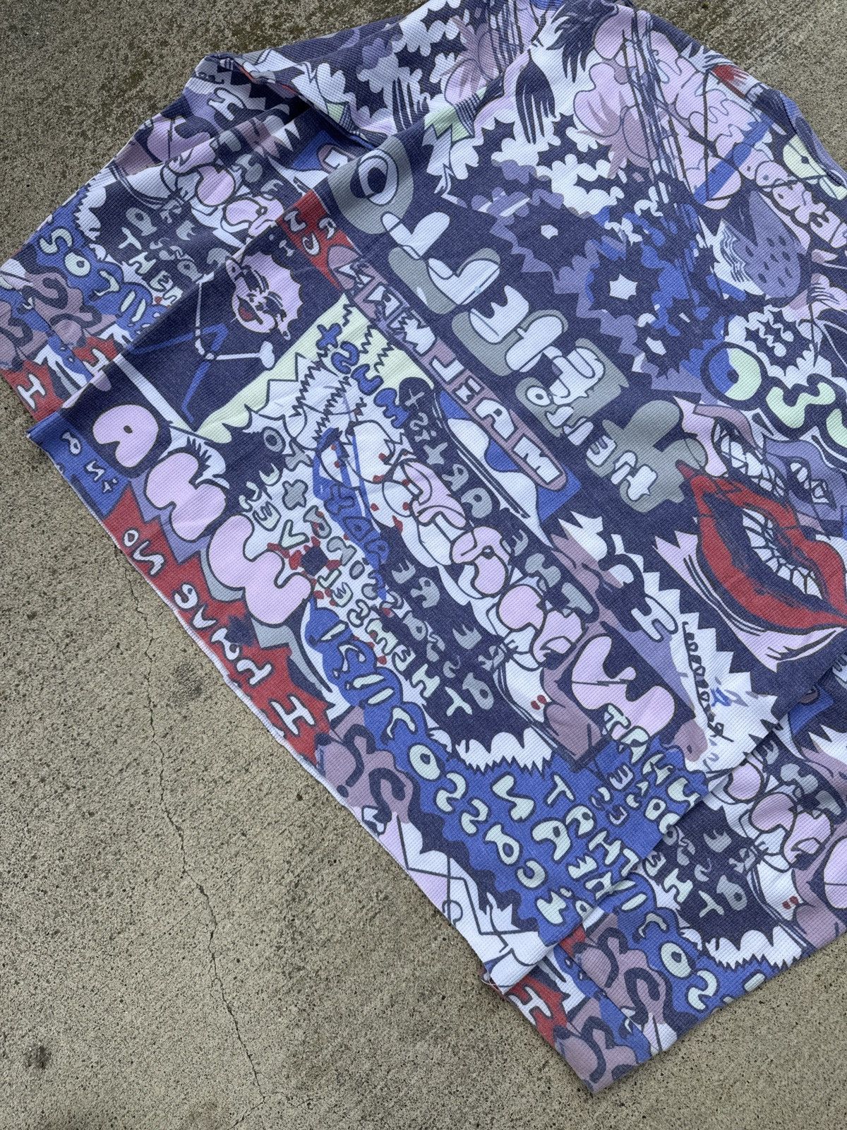 Other MindLiquidStudios aop grafitti printed thermal longsleeve Size US XXL / EU 58 / 5 - 4 Thumbnail