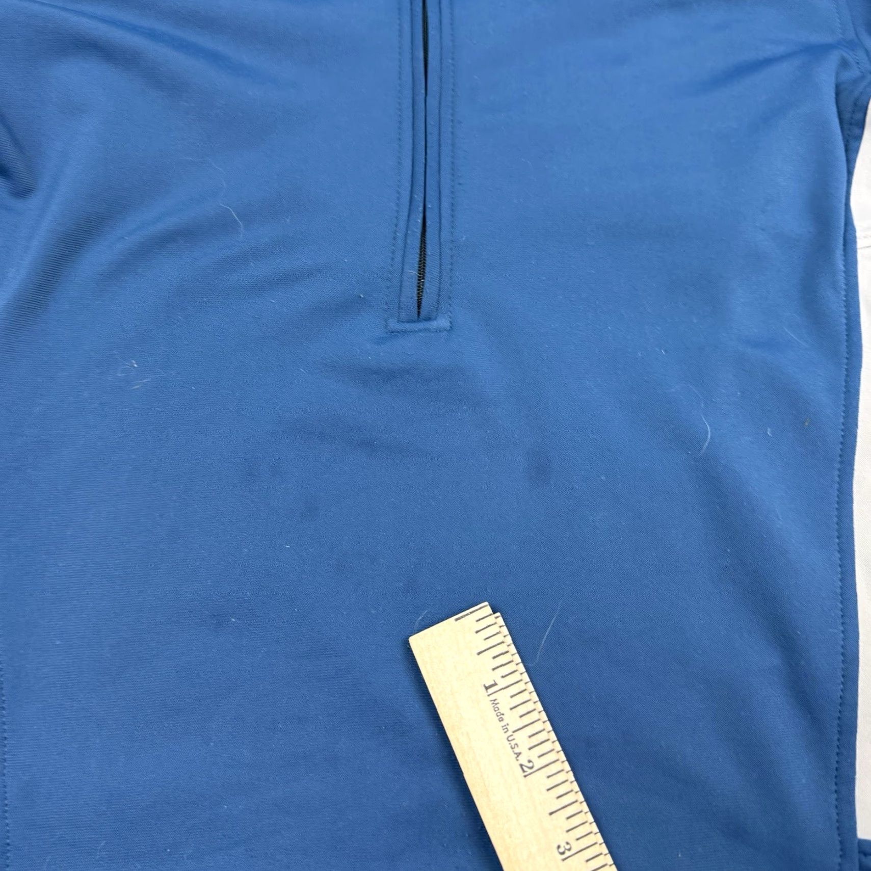 Mountain Hardwear VINTAGE Mountain Hardwear Pullover Shirt Mens Small Blue Mock Neck 1/2 Zip Midweight Long Sleeve Size US S / EU 44-46 / 1 - 2 Thumbnail