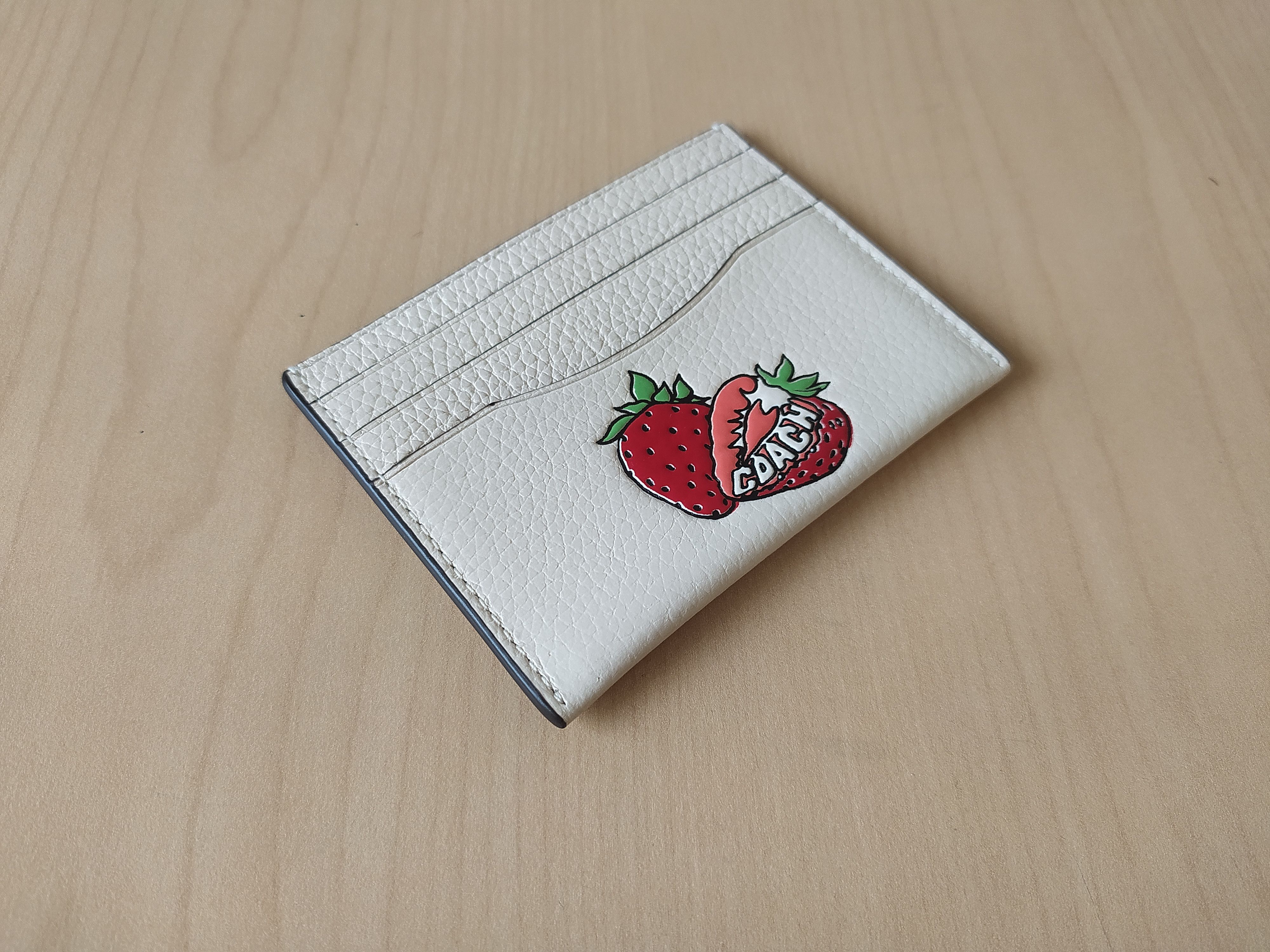 Coach Coach Pebbled Leather Card/ID Holder Free Shipping T/1915 Size ONE SIZE - 4 Thumbnail