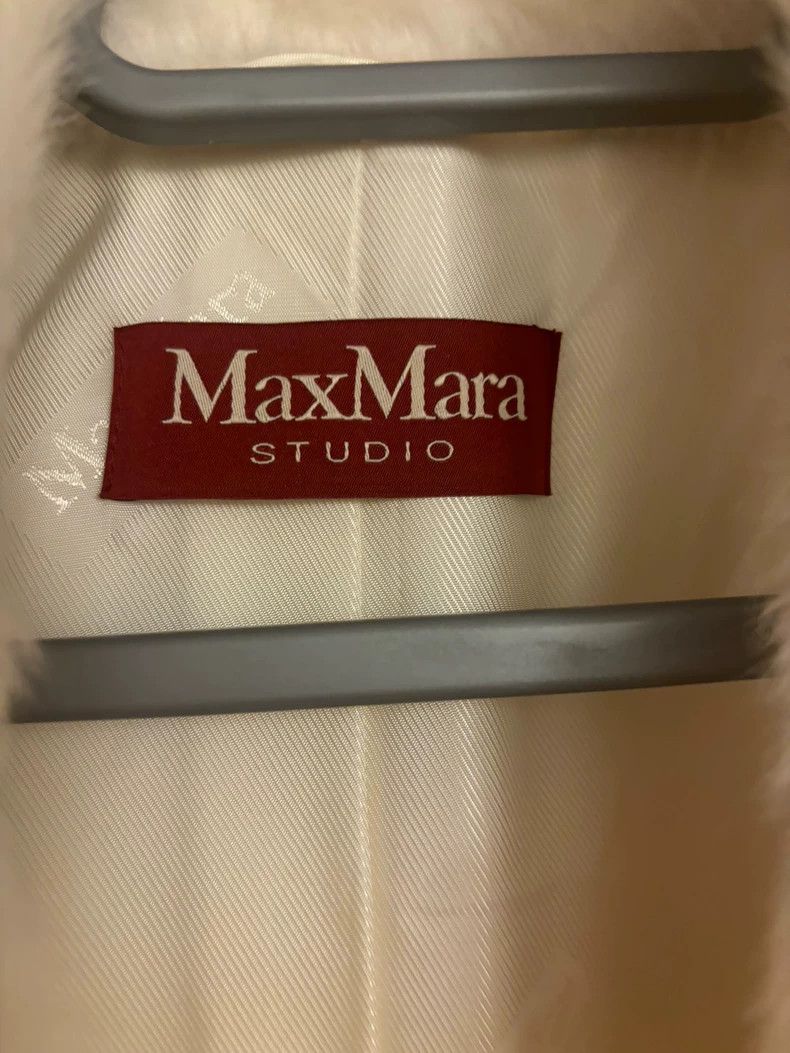 Other Max Mara White alpaca coat Size S / US 4 / IT 40 - 4 Thumbnail