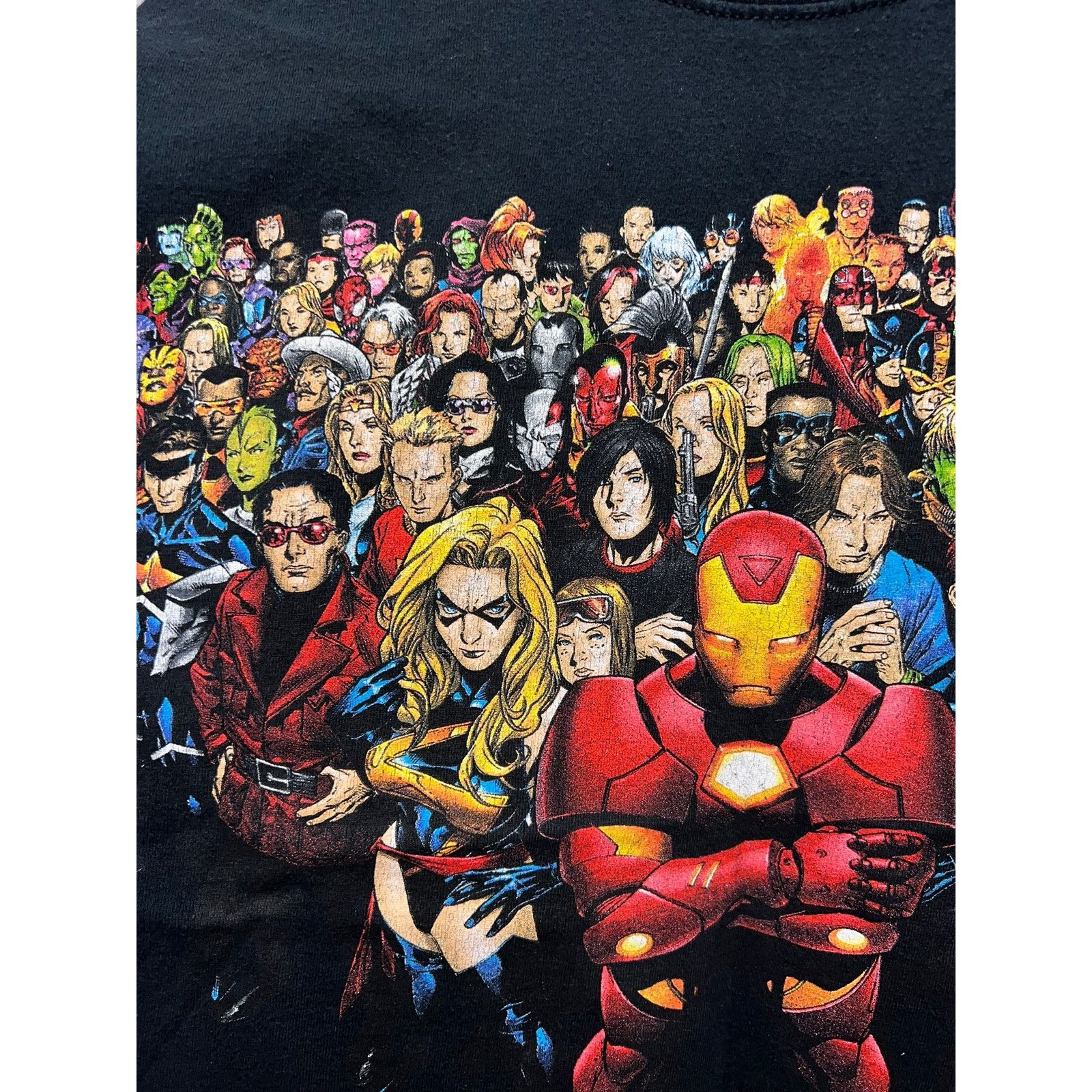 Marvel Comics Marvel Universe Heroes Shirt Mad Engine Character Black Tee Size US L / EU 52-54 / 3 - 3 Thumbnail