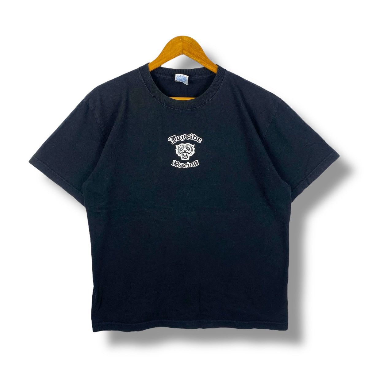 Japanese Brand Vintage JOYRIDE SPEED SHOP Logo Graphic Tee Shirt Size US XL / EU 56 / 4 - 1 Thumbnail