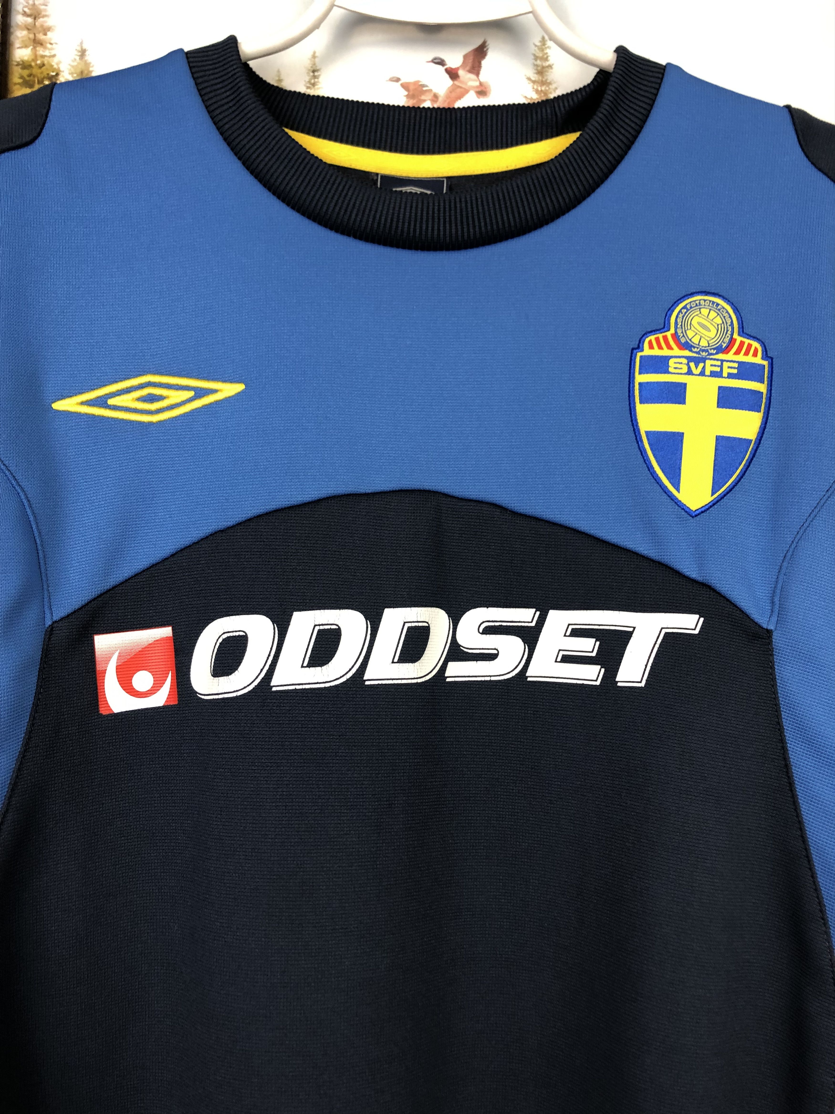 Umbro Vintage Umbro Sweden Football Sweatshirt Soccer Track Top Size US M / EU 48-50 / 2 - 3 Thumbnail