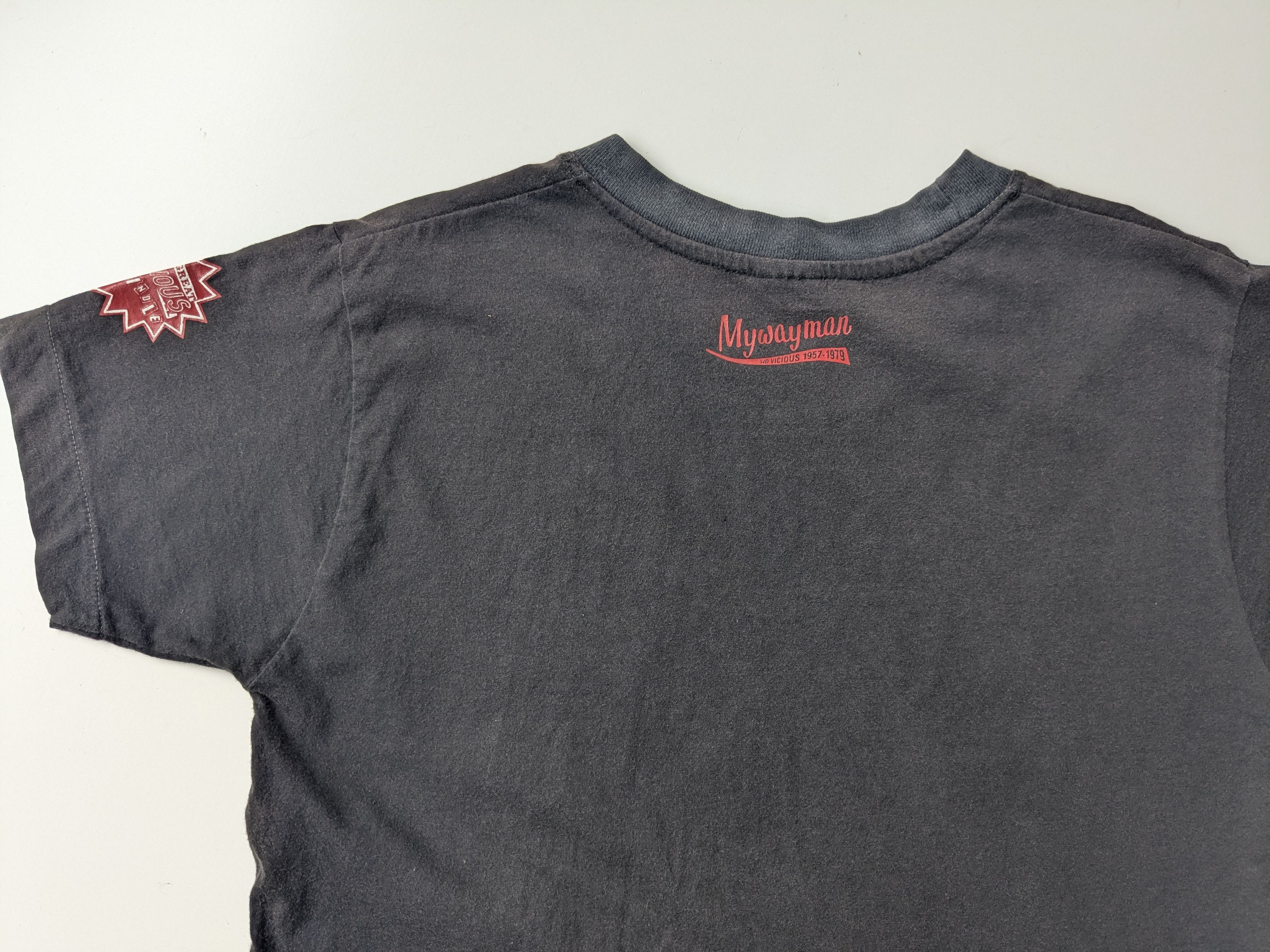 Band Tees Vintage 80s Sid Vicious Sex Pistol My Way Man Size US M / EU 48-50 / 2 - 5 Thumbnail