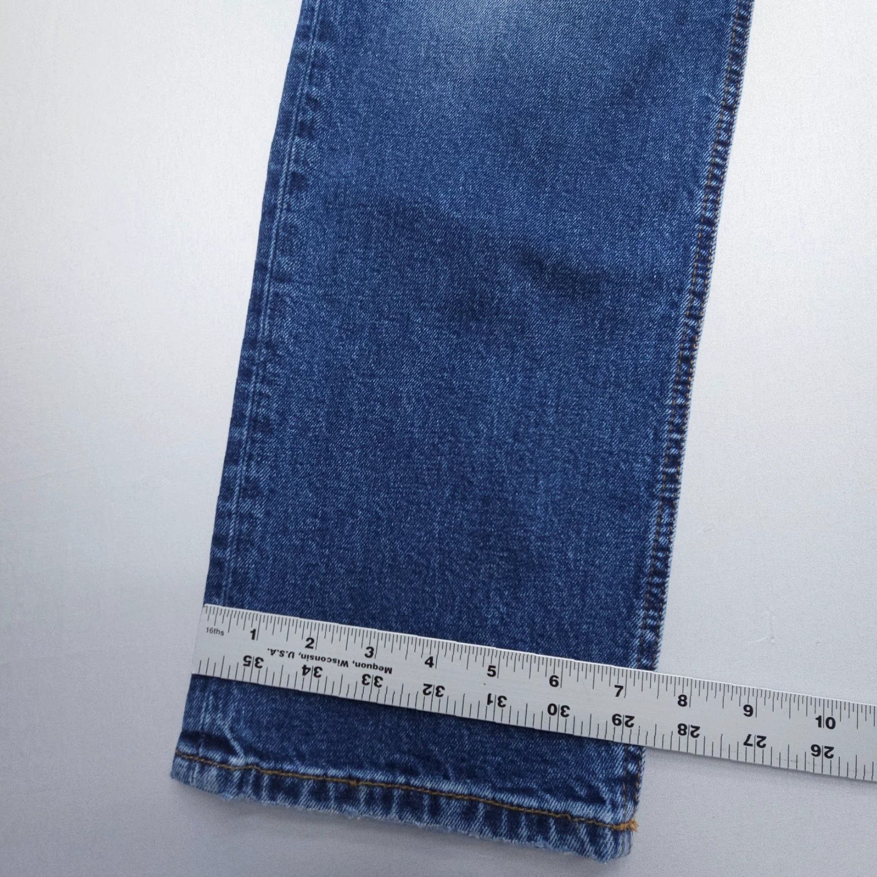 Vintage VINTAGE Joop! Mitch Slim Straight Jeans Mens 38 x 32 Dark Wash Y2K Blue Stretch Modern Size US 38 / EU 54 - 5 Thumbnail