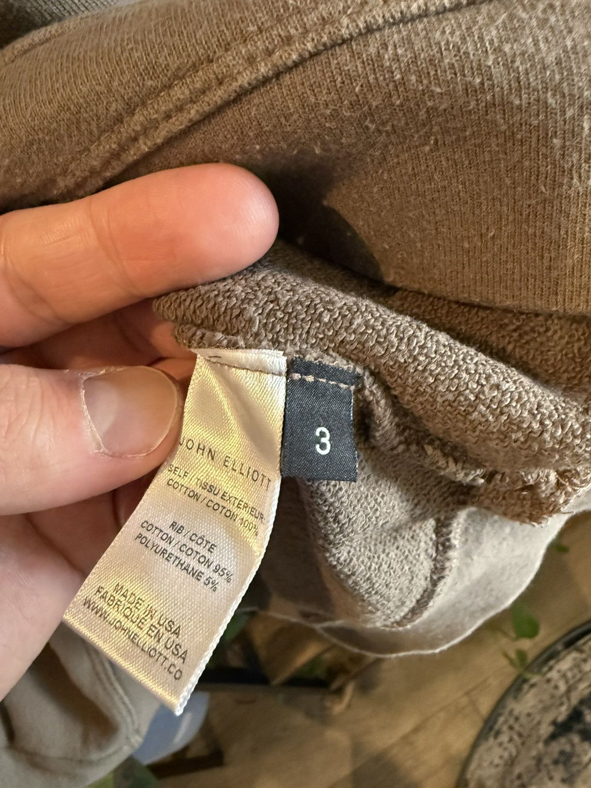John Elliott John Elliott Beach Hoodie - Brown Size US L / EU 52-54 / 3 - 4 Thumbnail