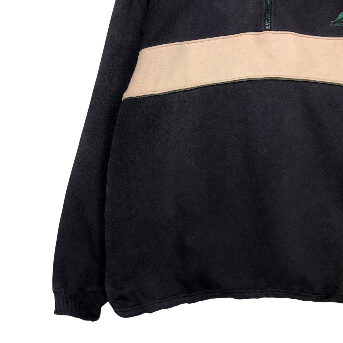 Kangol 📌Vintage Half Zipper Collage Sweatshirt Kangol Size US L / EU 52-54 / 3 - 5 Thumbnail
