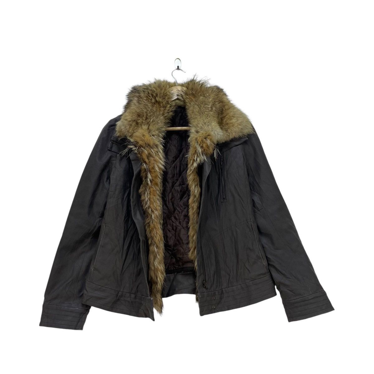 Le Grande Bleu (L.G.B.) × Michel Klein Michel Klein Paris Faux Fur Crop Jacket Size S / US 4 / IT 40 - 1 Thumbnail