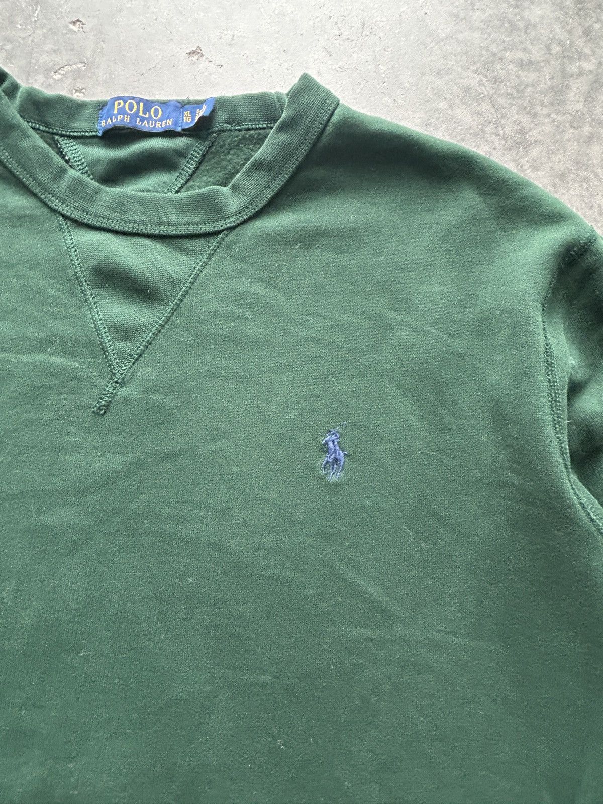 Polo Ralph Lauren Vintage Y2K Polo Ralph Lauren Sweatshirt Size US XL / EU 56 / 4 - 2 Thumbnail