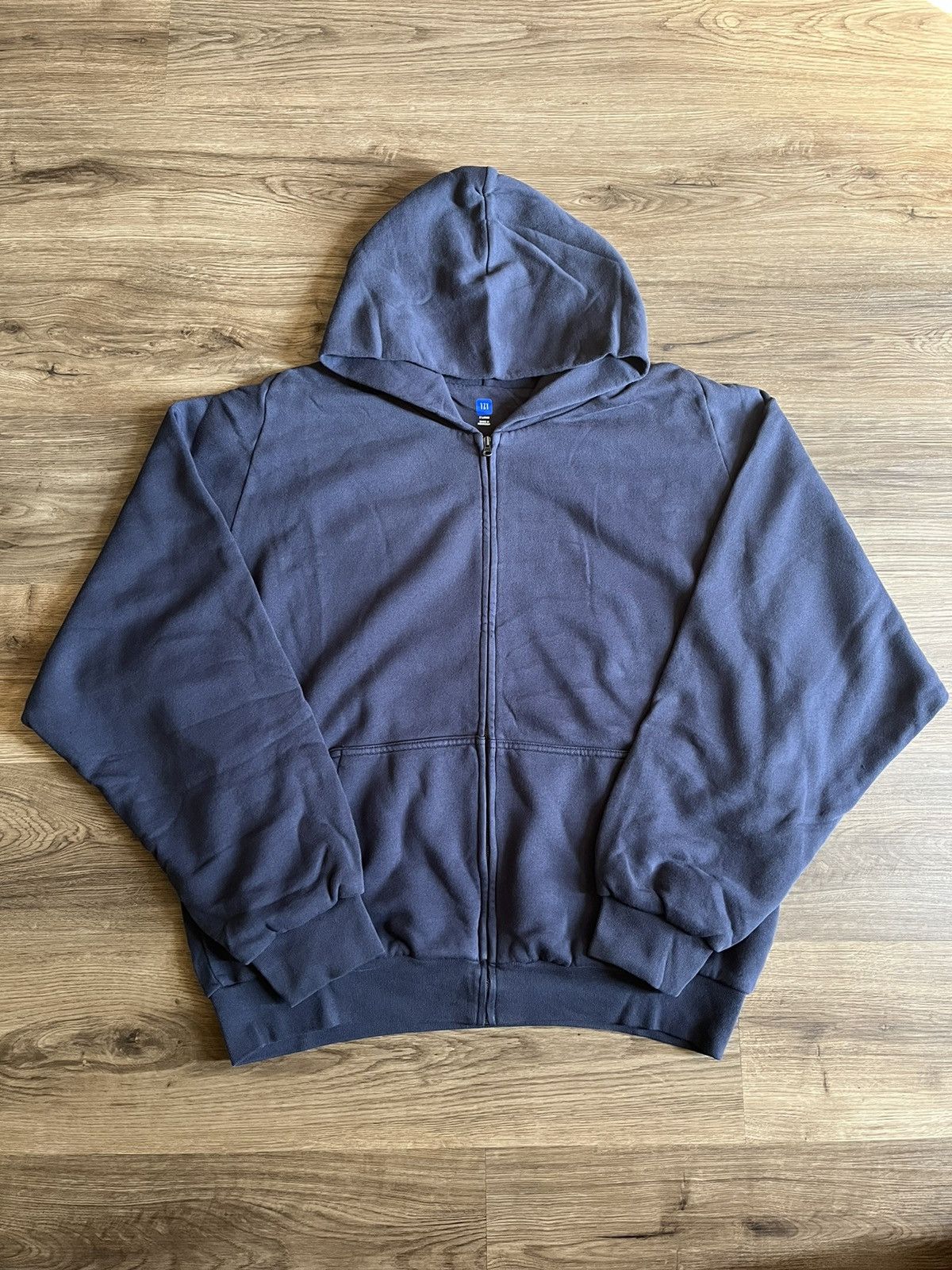 Yeezy Gap Blue Hoodie | Grailed